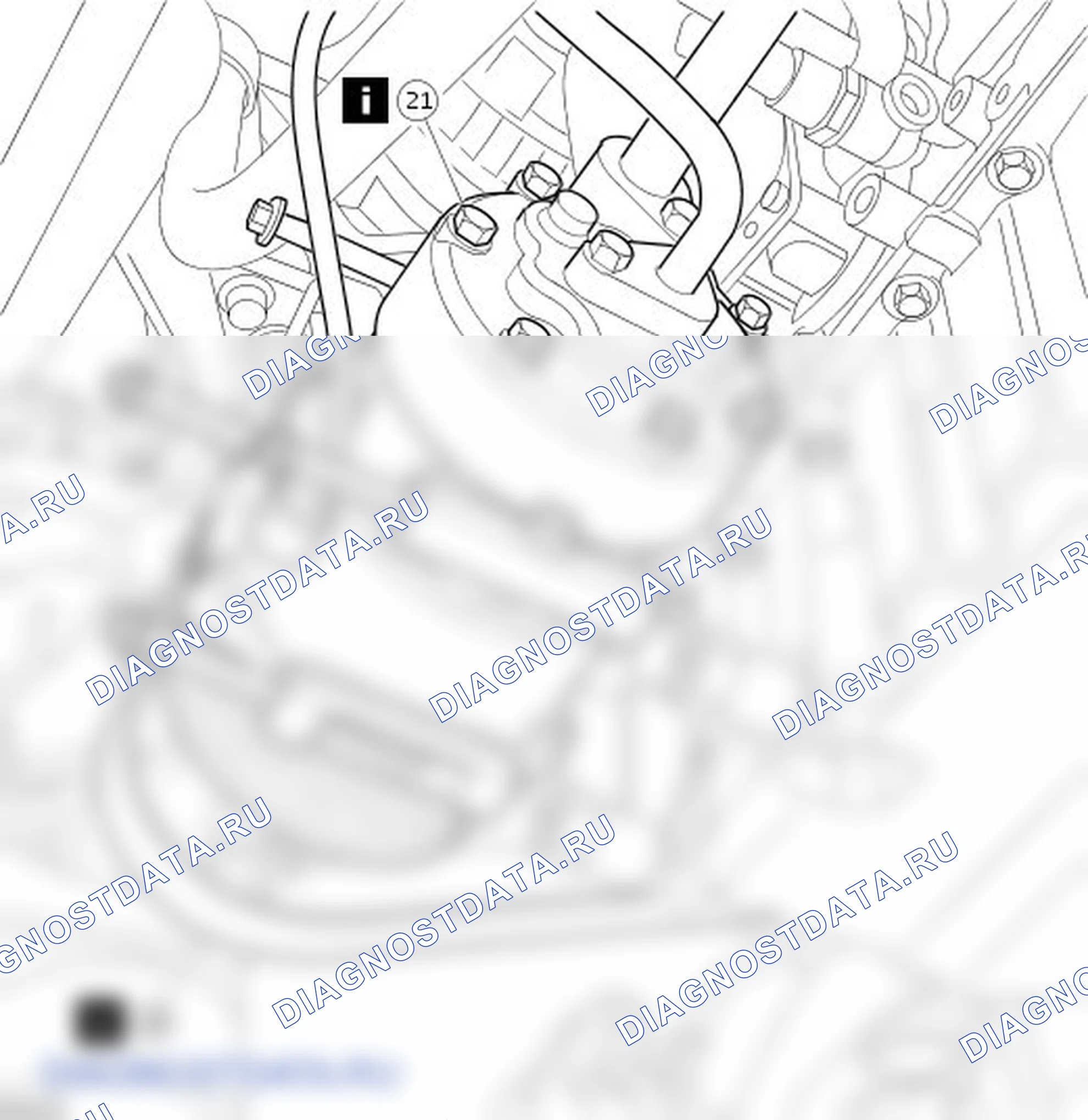 Как снять двигатель. Ford C-MAX I рестайлинг
