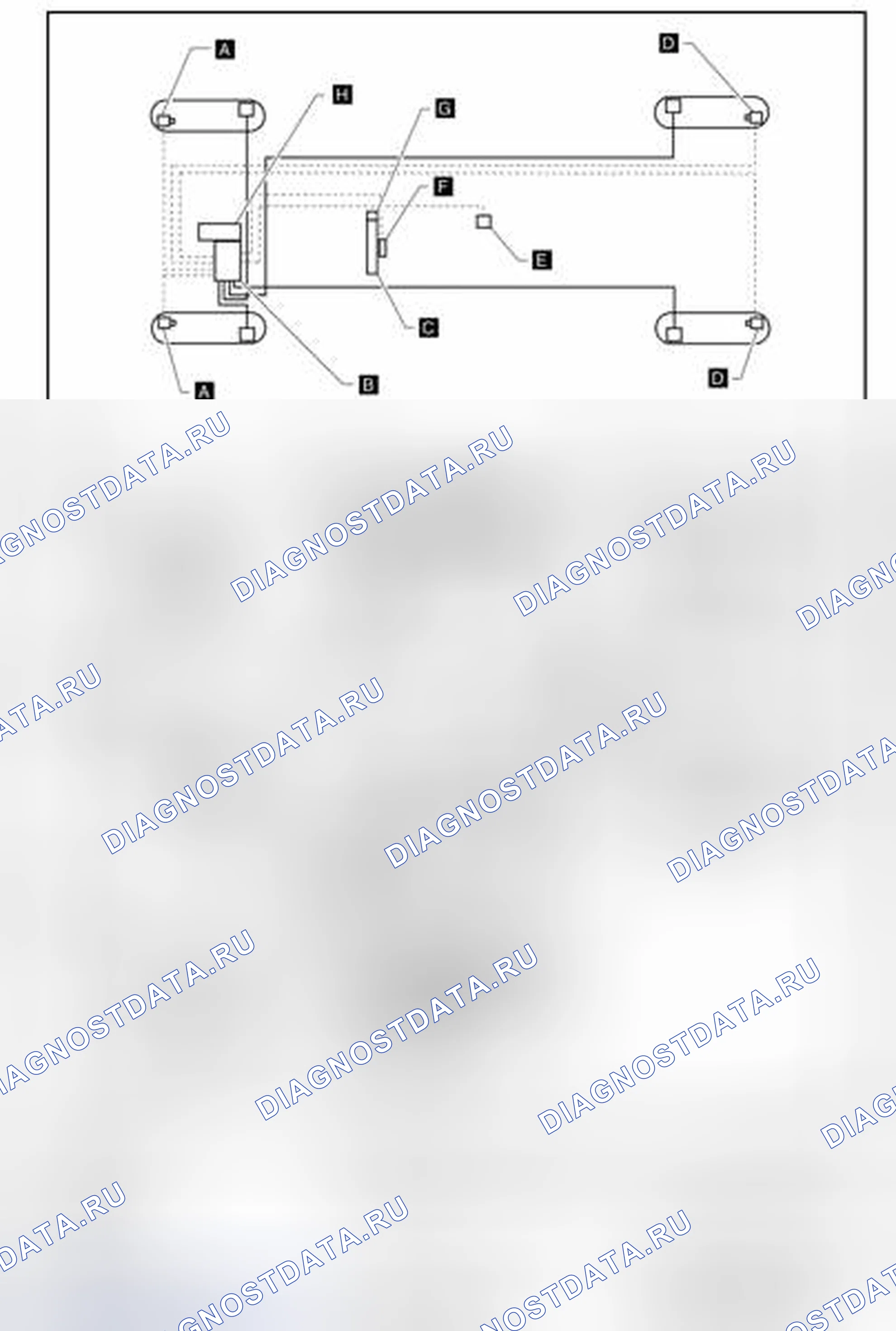 Рис. 4: Расположение компонентов. Honda N-VAN I