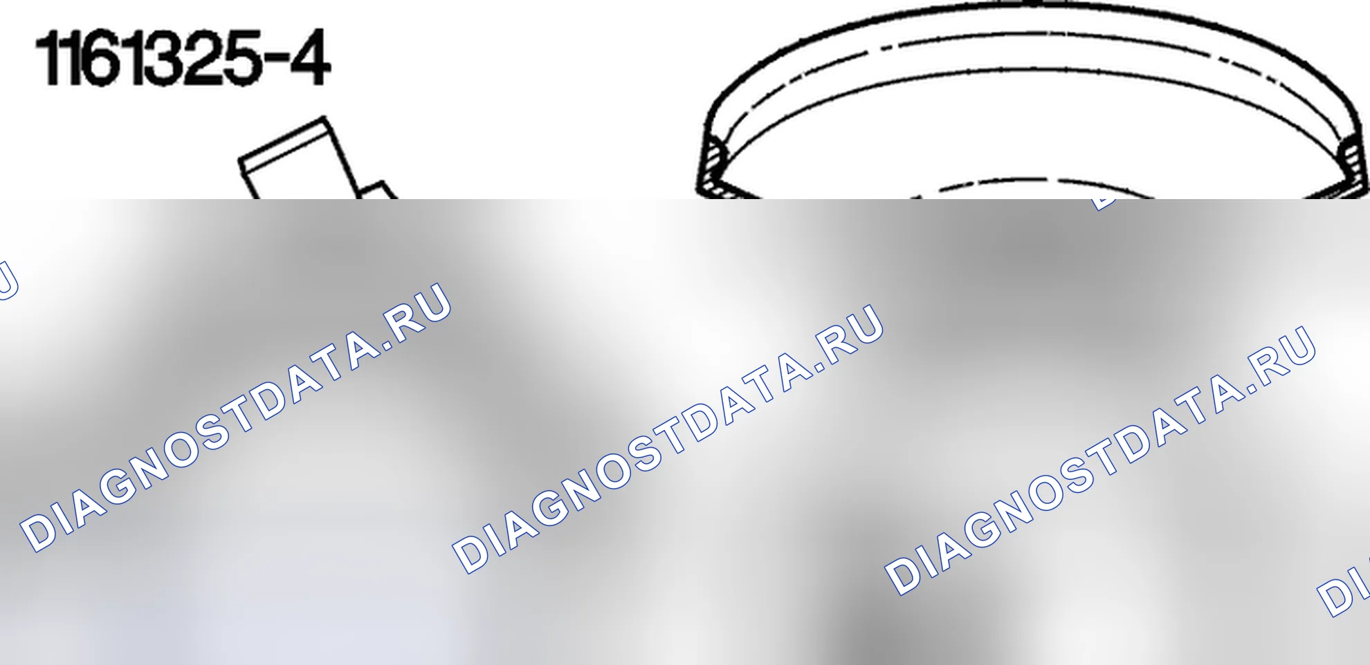 Рис. 24: Установка багажника рулевого вала. Volvo C70 I