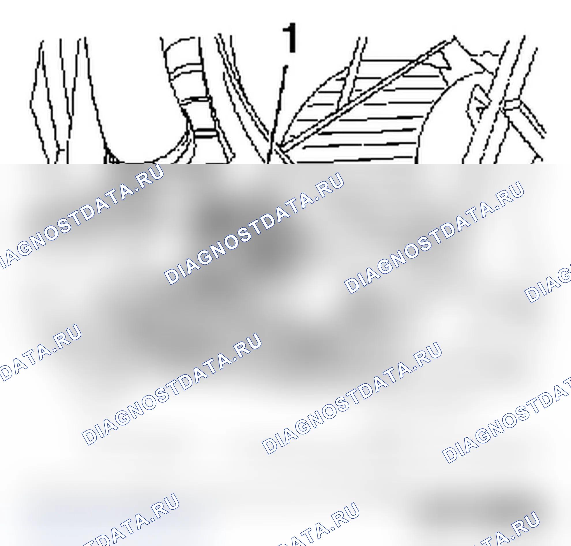 Снять и установить двигатель (правостороннее управление, AT). Opel Zafira B