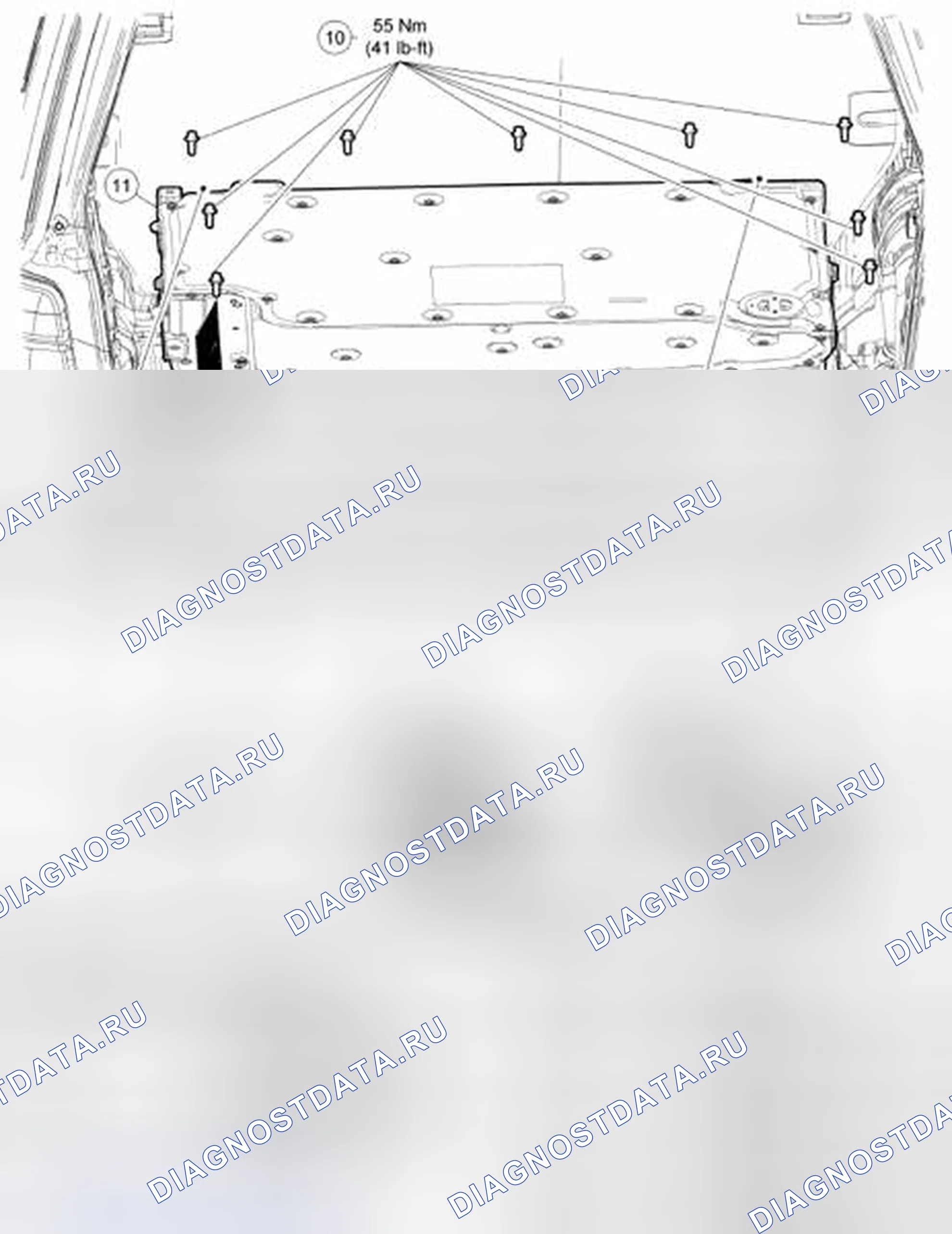 Рис. 513: Высоковольтная тяговая батарея. Hyundai Matrix I рестайлинг