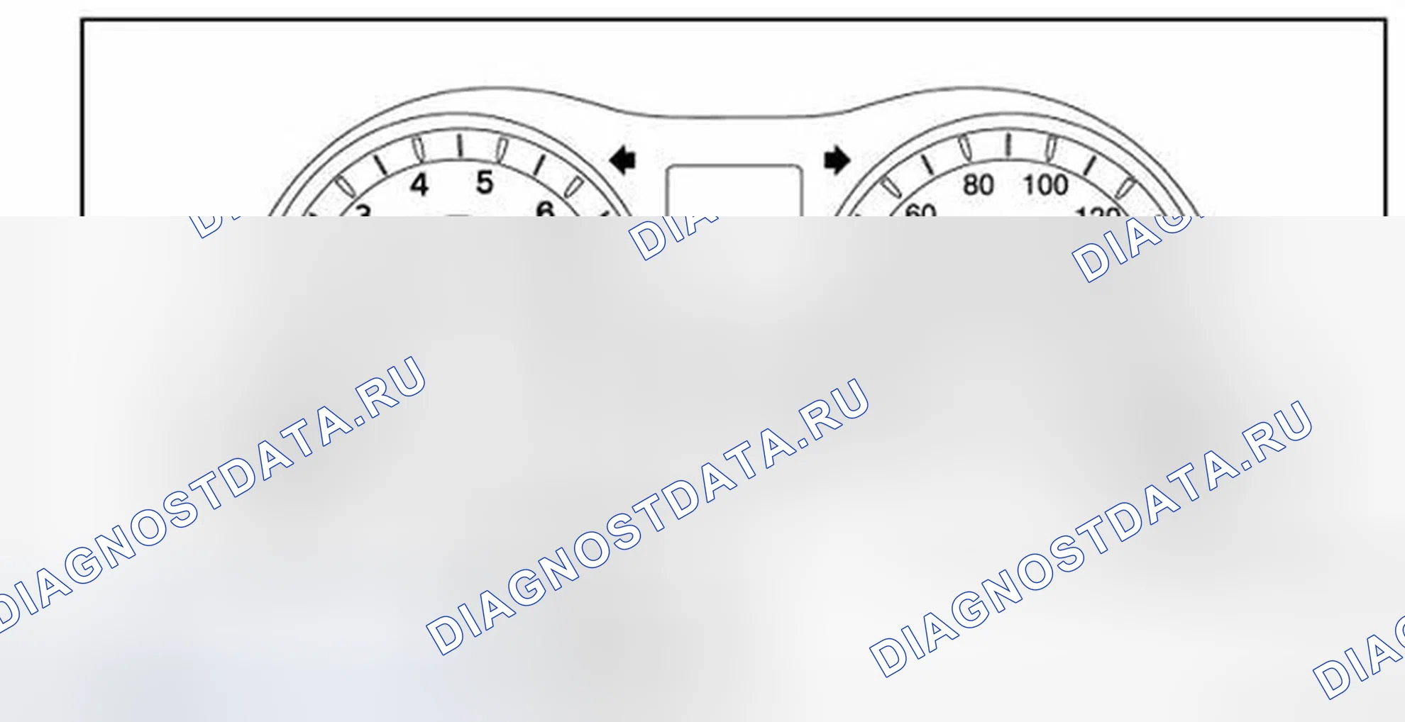Рис. 68: РАСПОЛОЖЕНИЕ КОМБИНИРОВАННОГО ИЗМЕРИТЕЛЬНОГО ПРИБОРА. Infiniti M56 IV