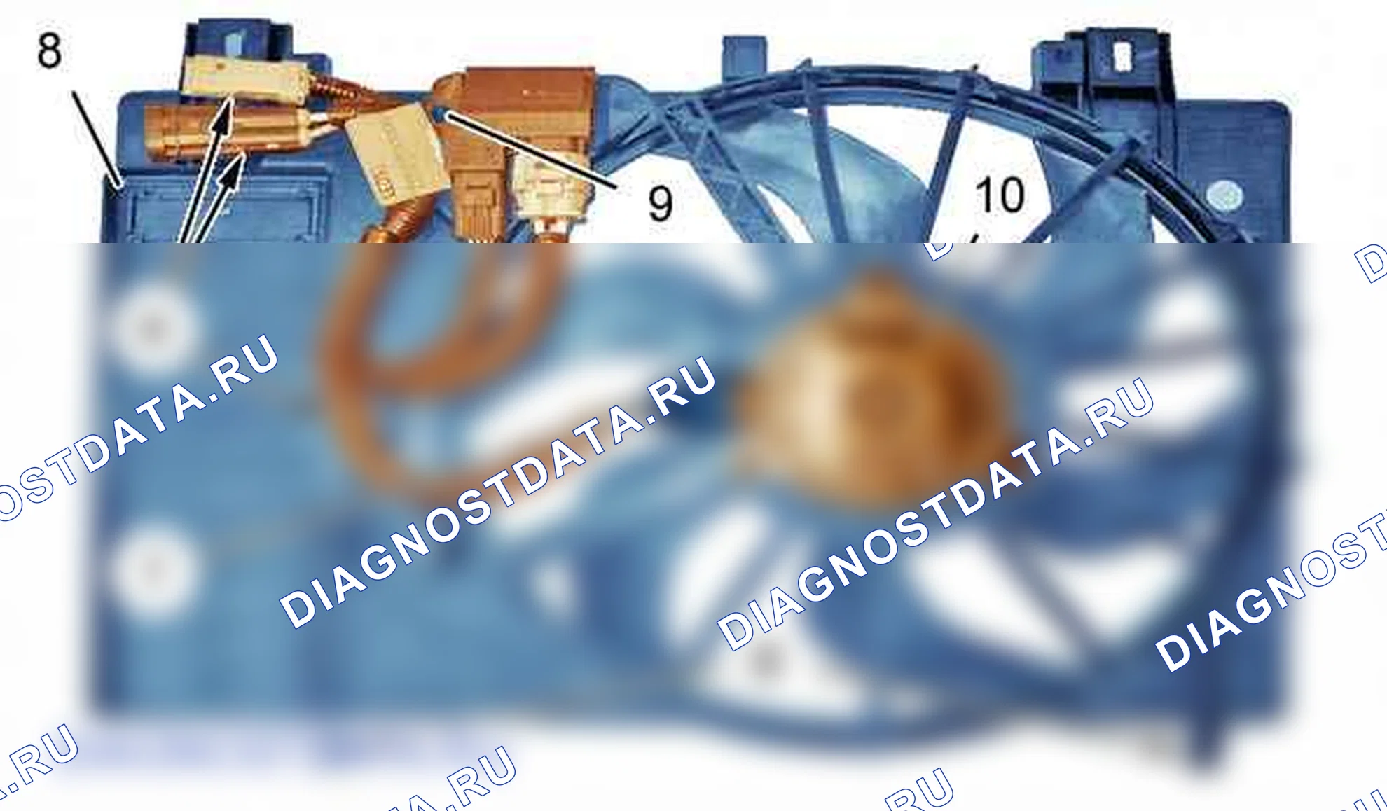 Снятие - Установка: вентилятор — b1gg0sld. Citroen C5 II