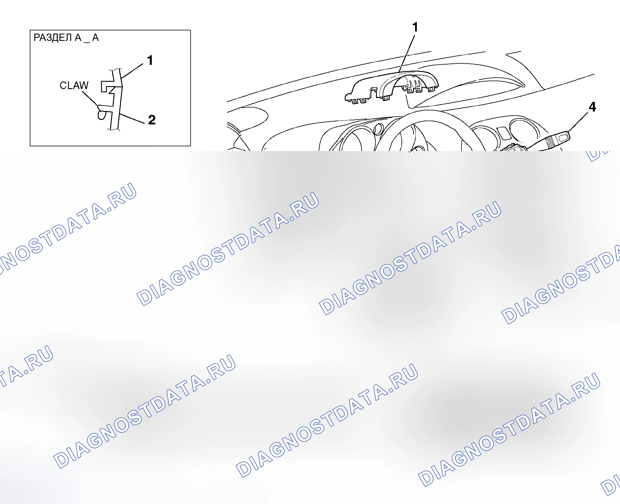 Рис. 286: ДЕМОНТАЖ И МОНТАЖ. Honda Fit Shuttle I