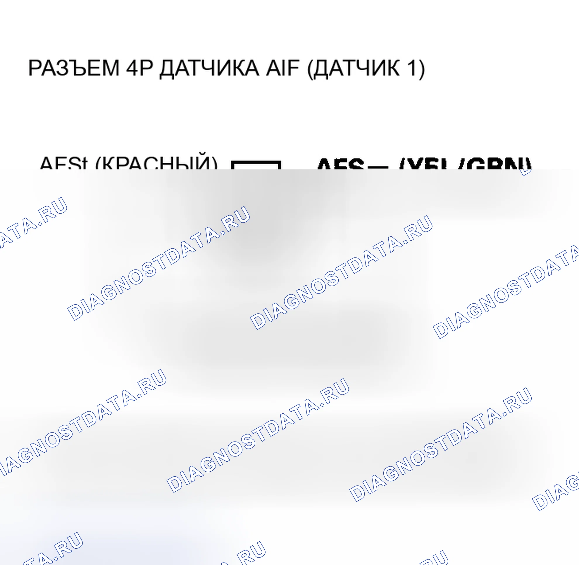 Рис. 273: P1157 расшифровка кода ошибки: высокое напряжение цепи AFS датчика A/F (датчик 1) (модель 2004 г.). Acura RSX I