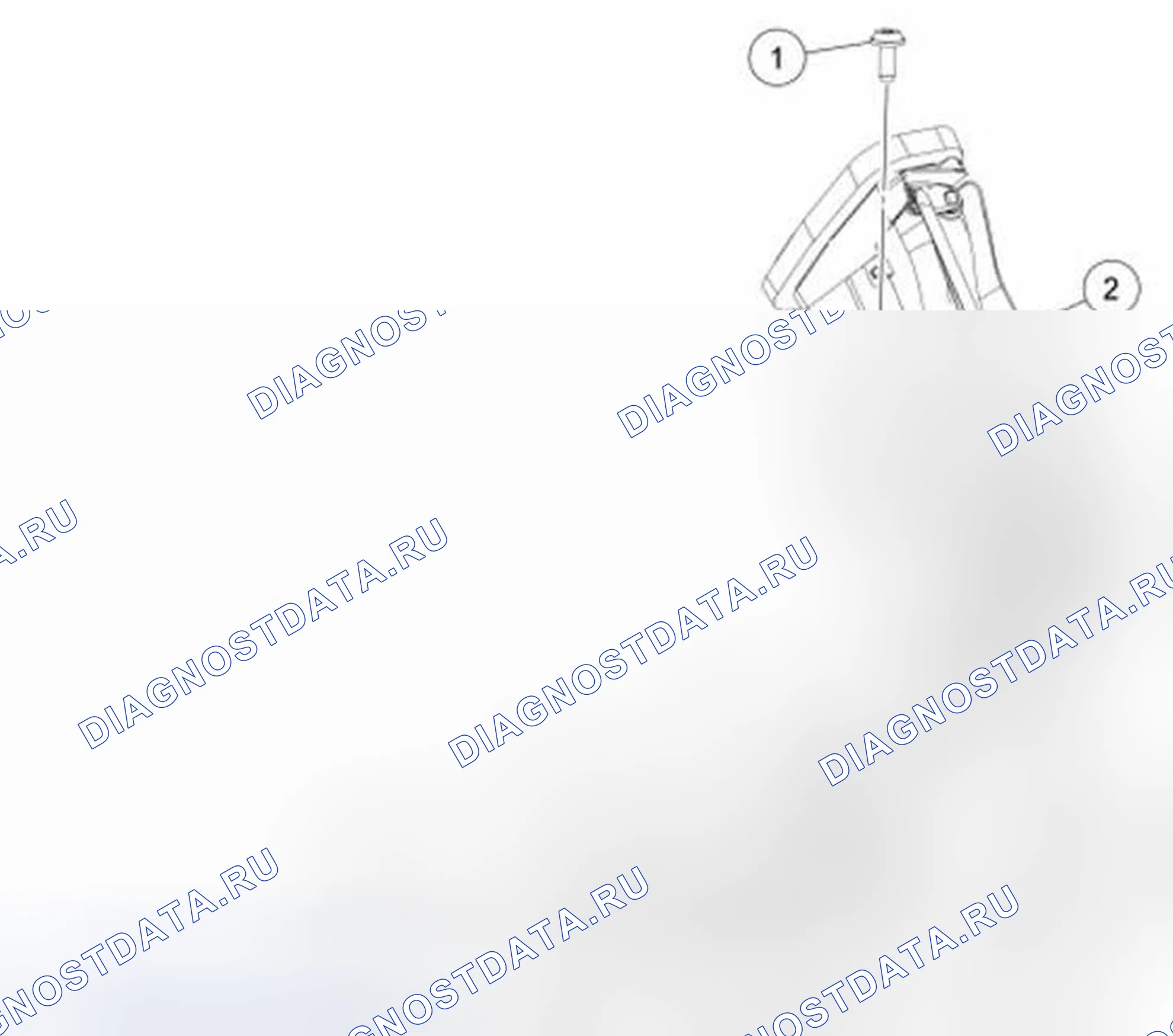 Рис. 17: Центральные дефлектор. Ford Fiesta Mk6