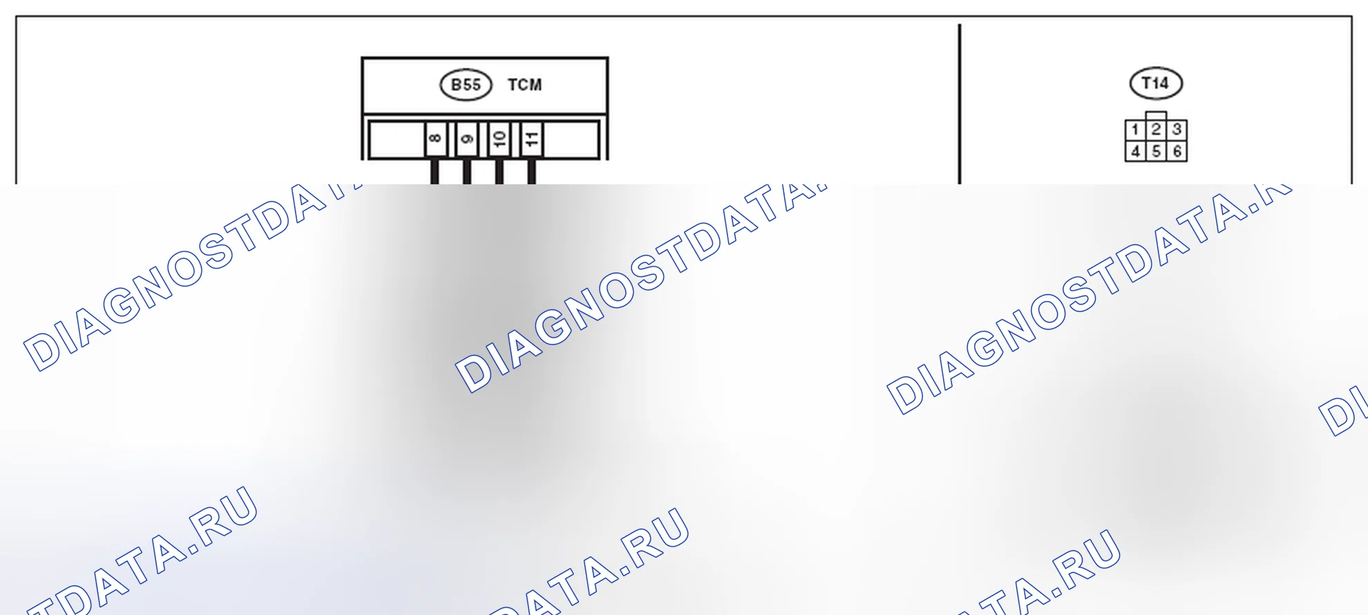 Рис. 768: электросхема. Subaru Legacy BM/BR рестайлинг
