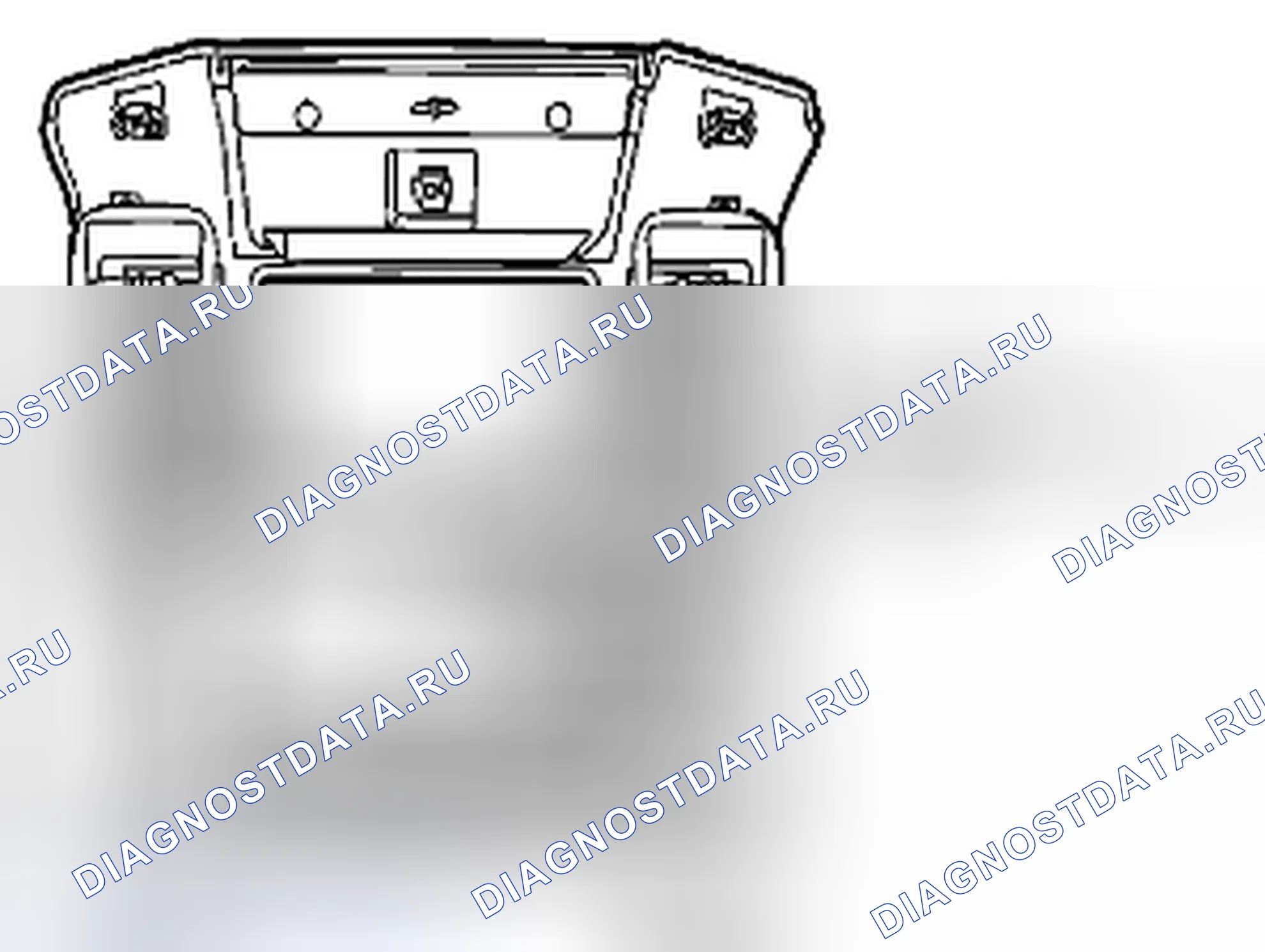 Рис. 159: Управление подачей воздуха спереди. Suzuki Equator I