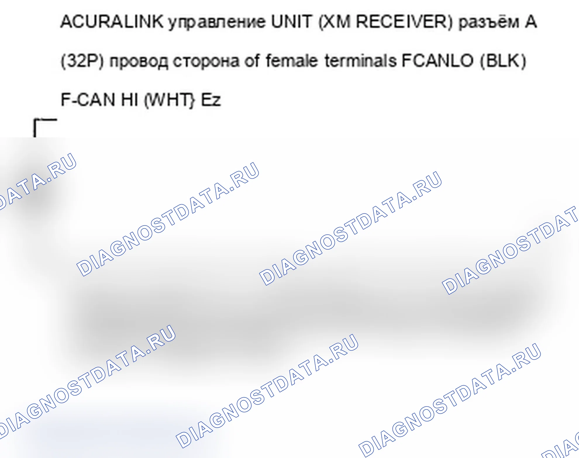 Рис. 325: U0155 расшифровка кода ошибки: потеря связи F-CAN с модулем управления манометром. Acura TL IV