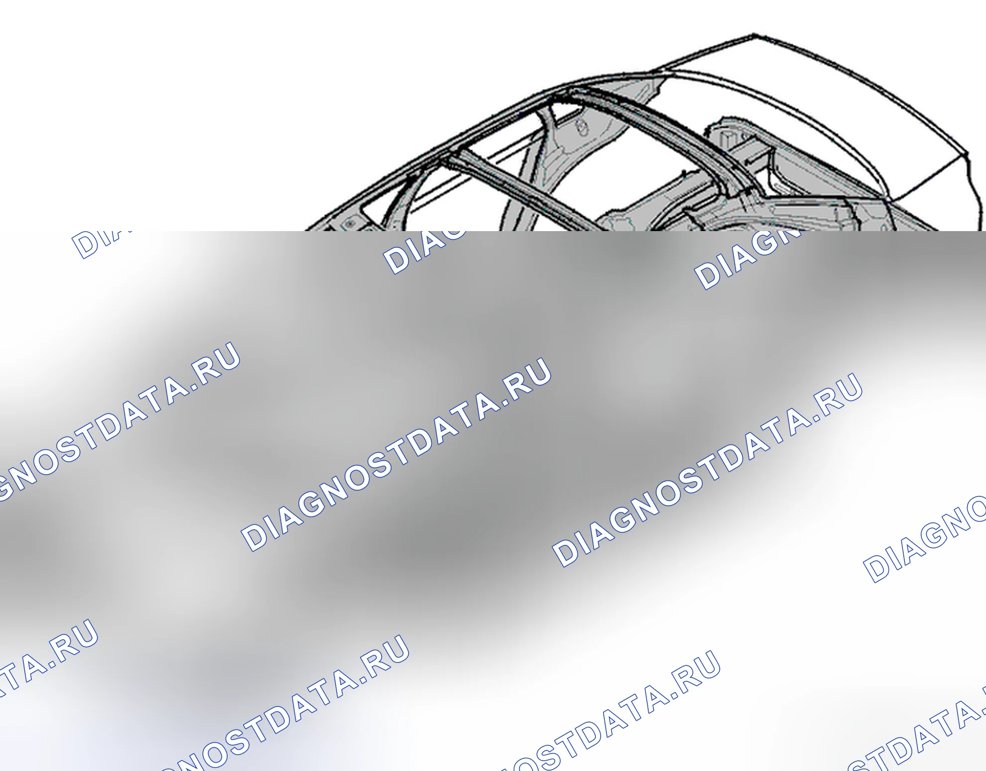 Рис. 8: Кузов. Volvo S80 I