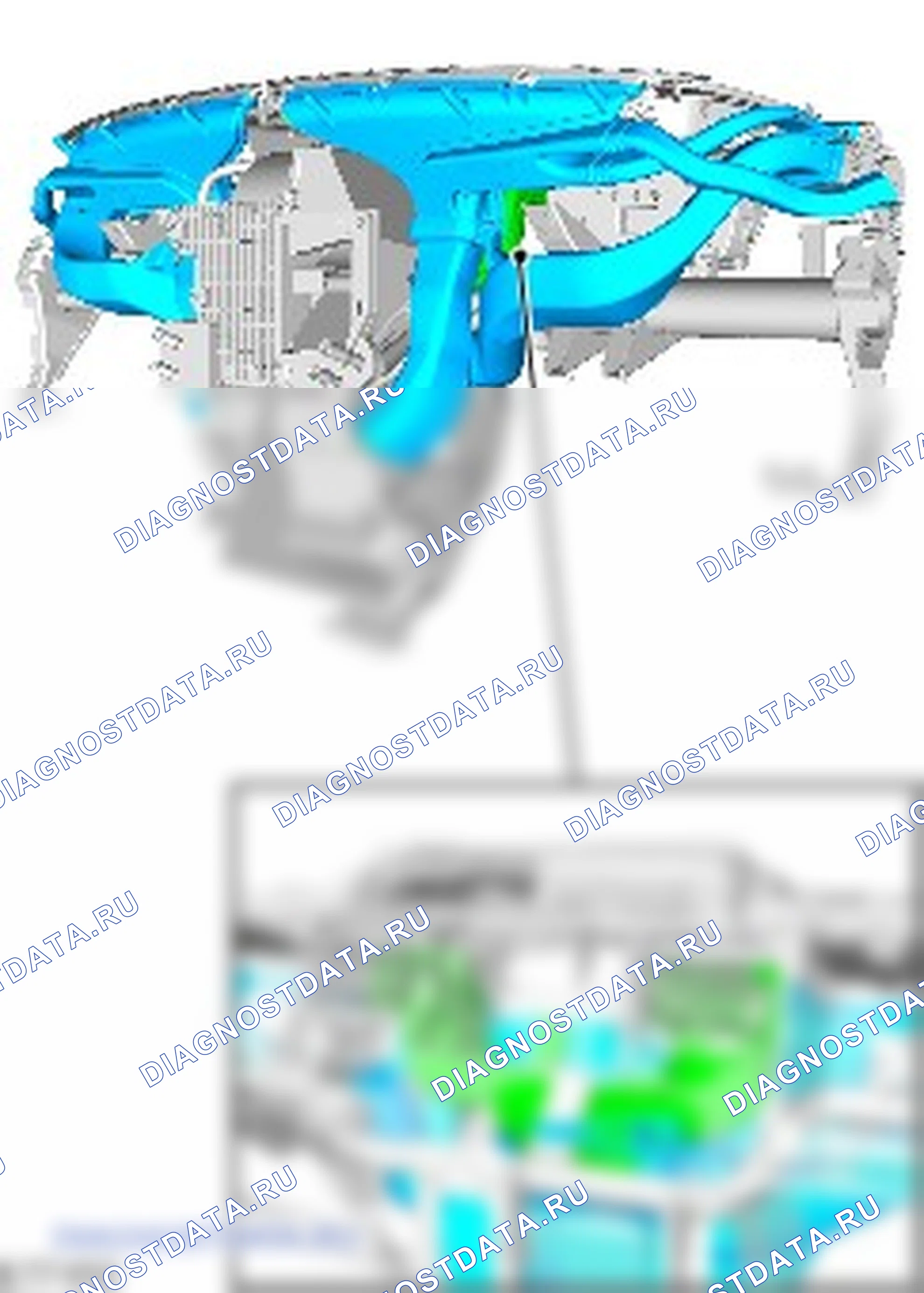 Разборка и сборка панели управления. Ford Transit VII