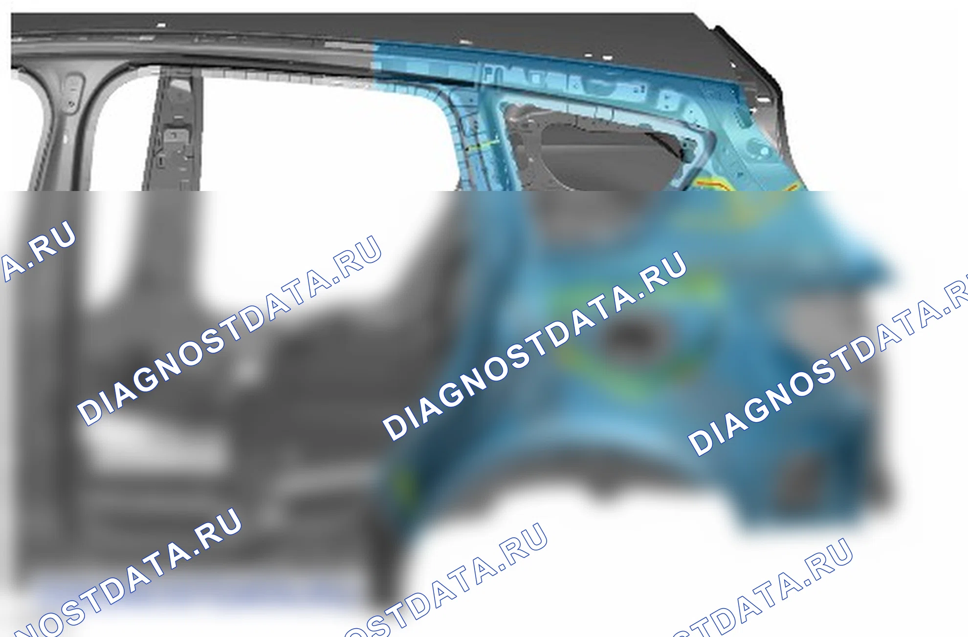 Как снять и установить панель задней боковой части кузова. Ford Galaxy III