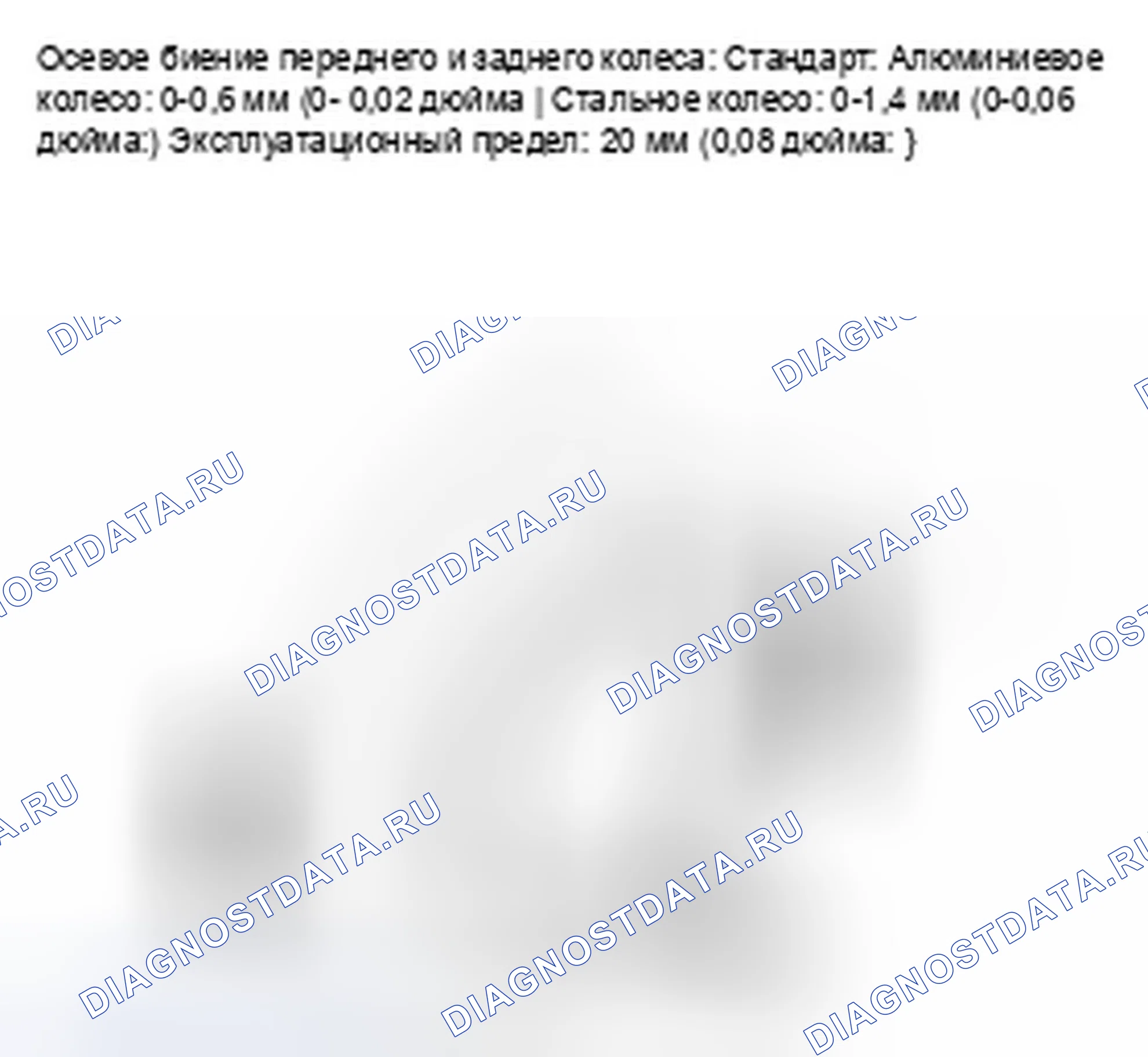 Рис. 12: Проверка биения колеса. Honda Element YH2 рестайлинг