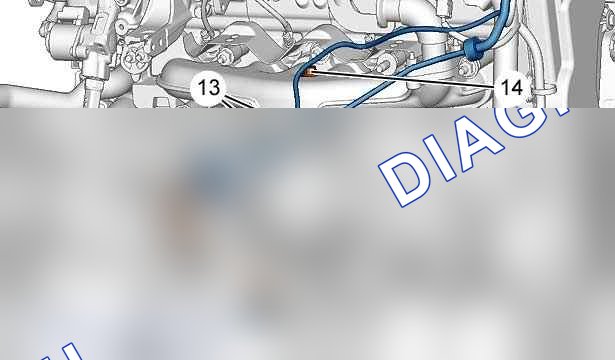 Снятие - установка: турбокомпрессор — b1bps8qd. Citroen C4 Picasso I