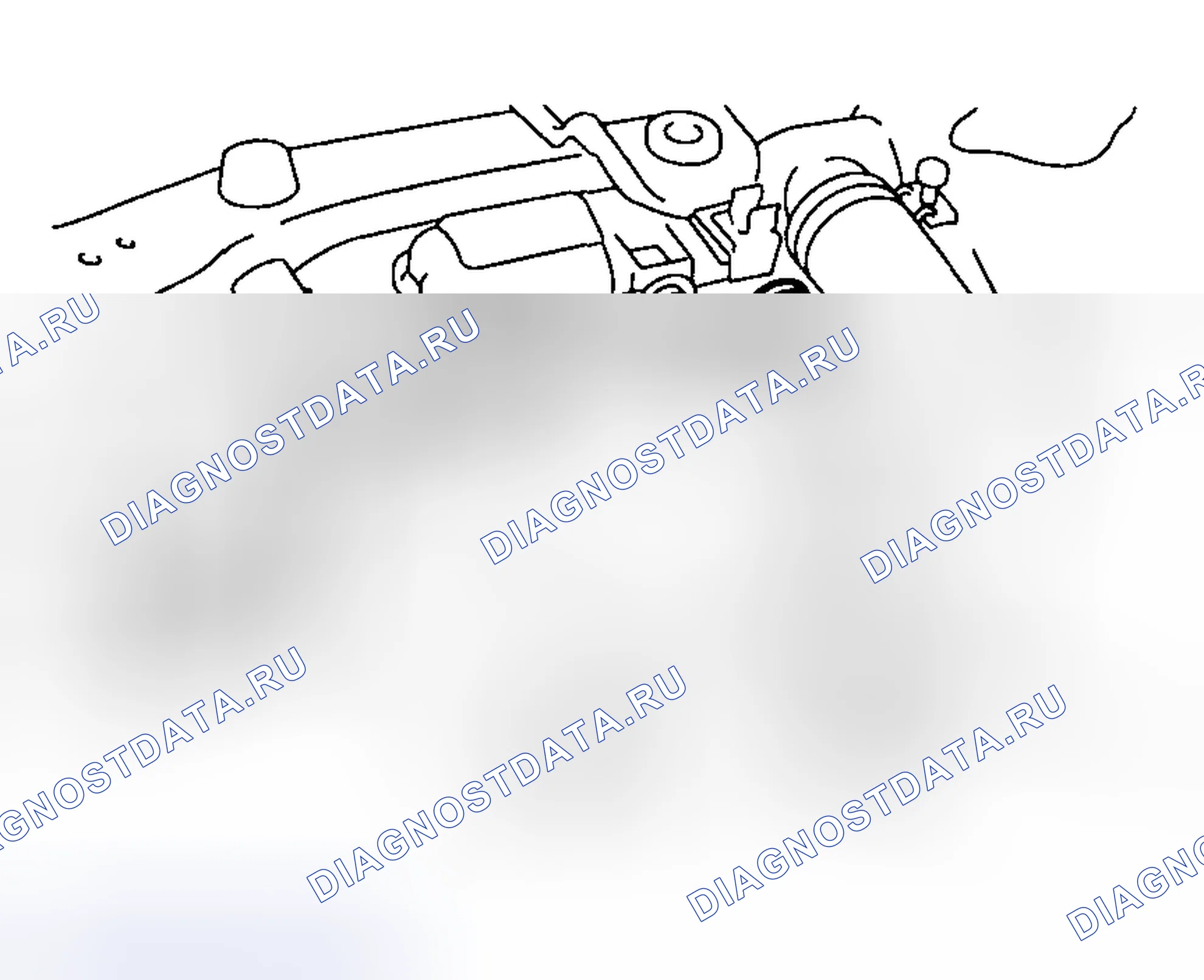 Рис. 159: Установка резервуара. Subaru Outback BH