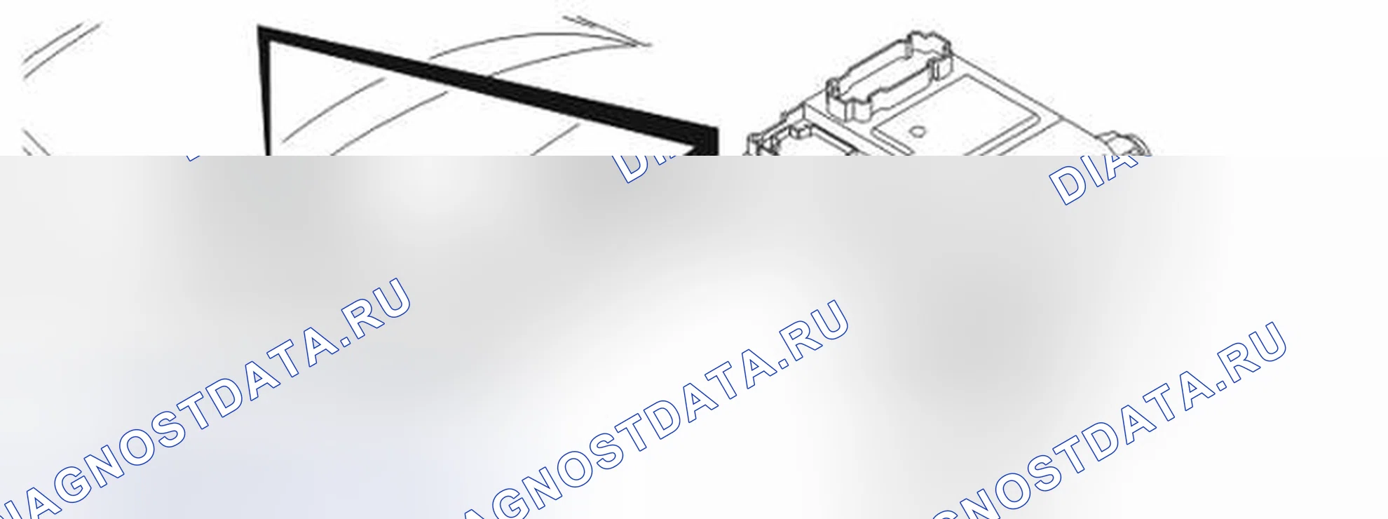 Рис. 2021: Центральный электронный модуль (CEM). Volvo V70 II