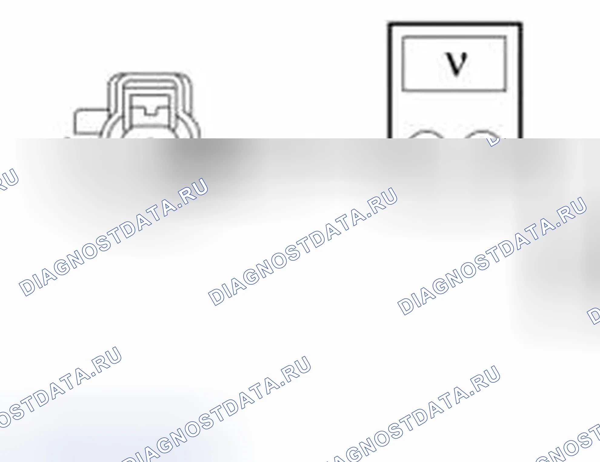 Рис. 5: КОНТРОЛЬНАЯ ТОЧКА D: коды неисправностей C0031:13, C0031:17, C0031:23 (Lf), C0034:13, C0034:17, C0034:23 (Rf), C0037:13. Ford Mustang V рестайлинг