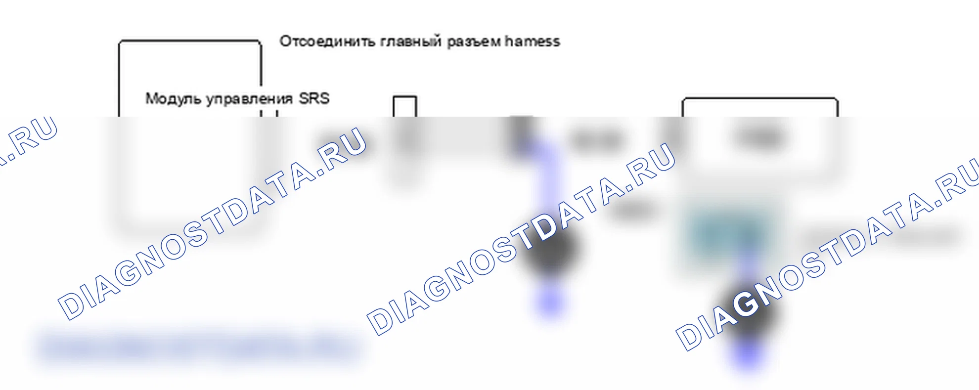 B1354: Подушка безопасности пассажира (PAB), короткое замыкание на массу. Hyundai Accent LC