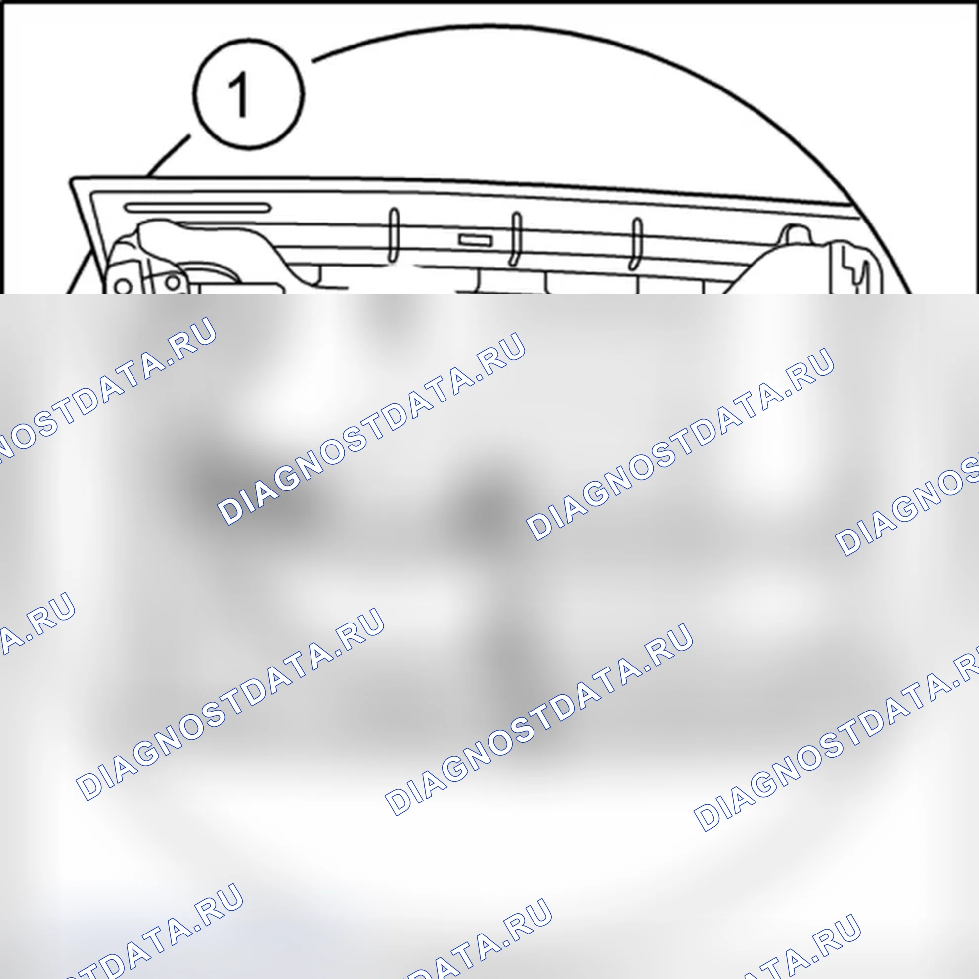 Рис. 408: Снятие и установка жгута проводов для системы Porsche Entry и привод. Porsche Cayenne Turbo I рестайлинг
