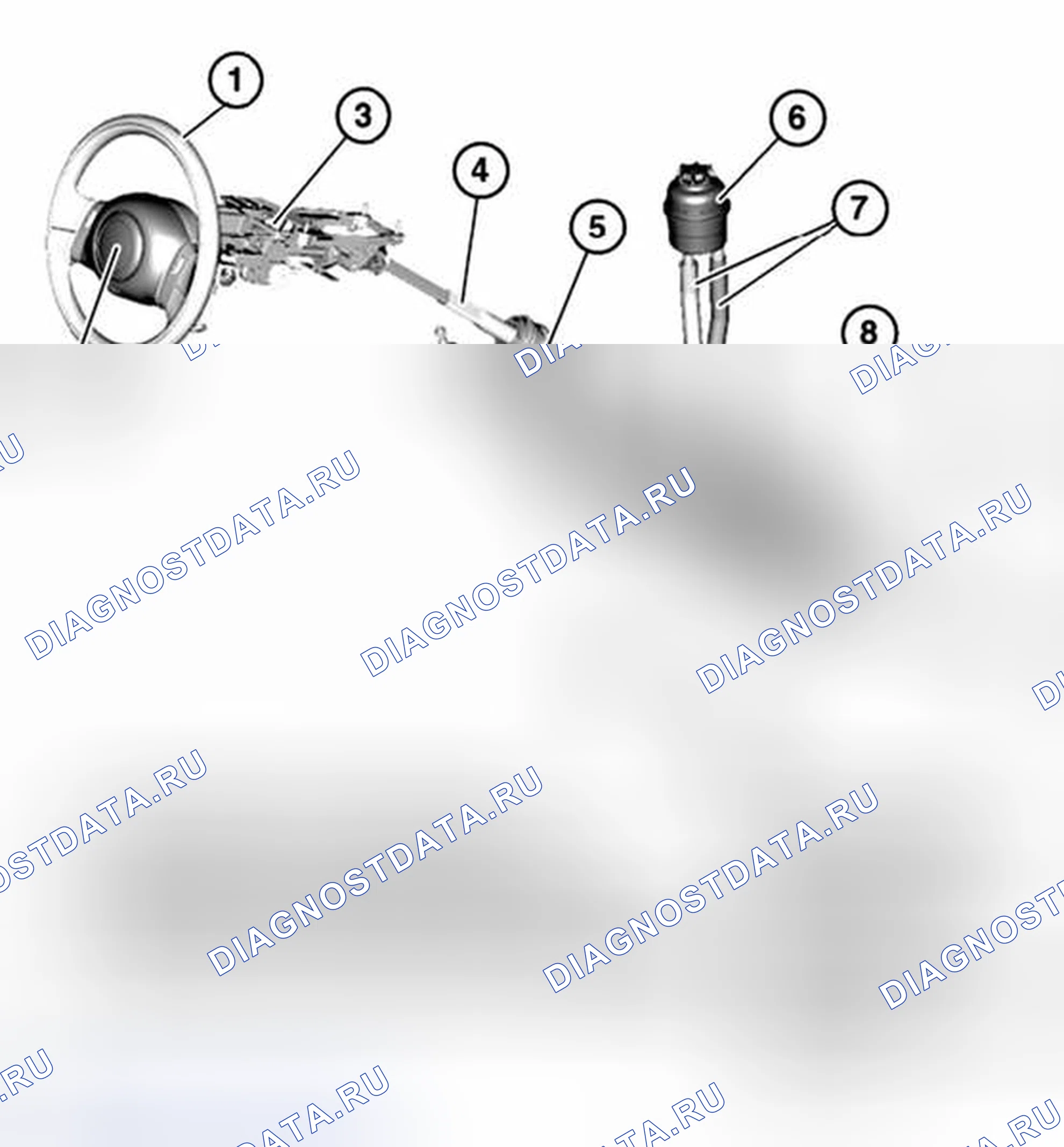 Рис. 1: РУЛЕВОЕ УПРАВЛЕНИЕ. MINI Cooper S I