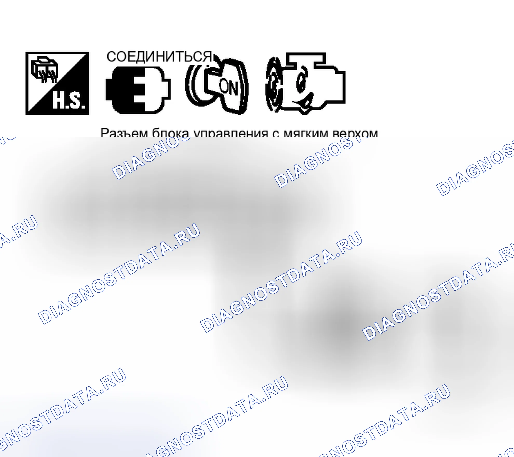 Рис. 259: Проверка сигнала положения спинки сиденья. Honda Logo I