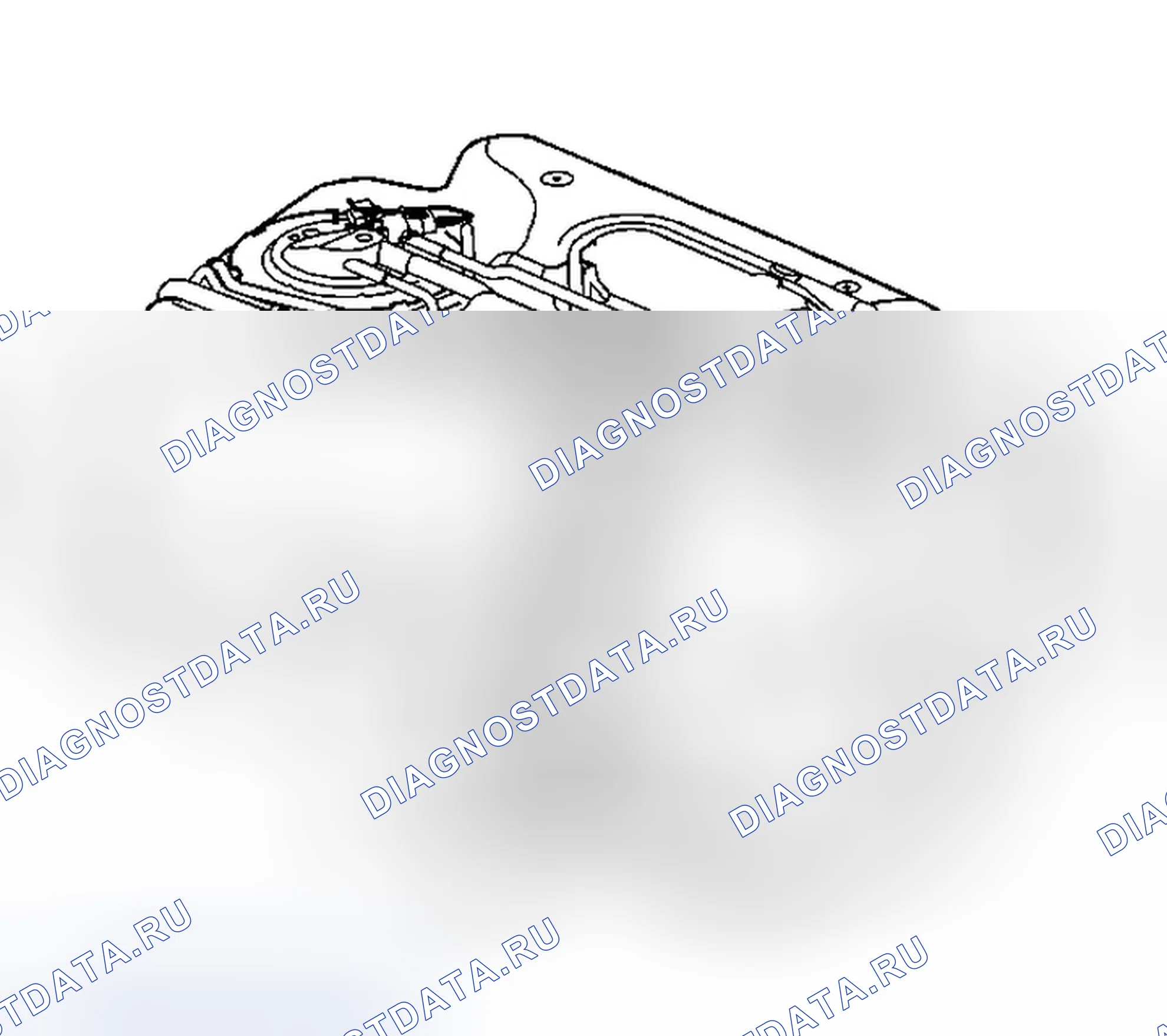 Рис. 26: Топливный бак. Chevrolet Equinox I