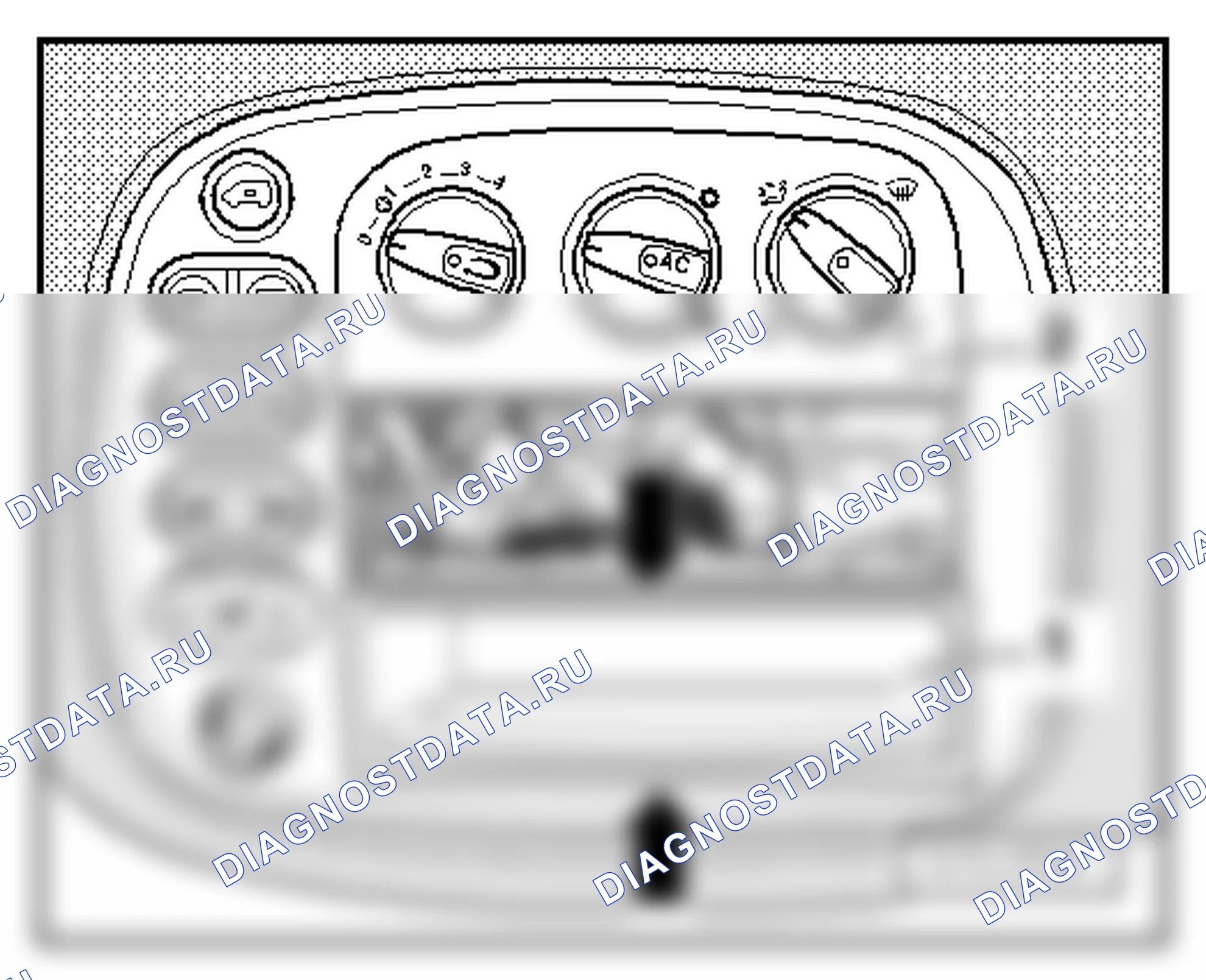 Приборная панель (общий ремонт кузова, внутренняя часть) (см. 2). SEAT Alhambra I