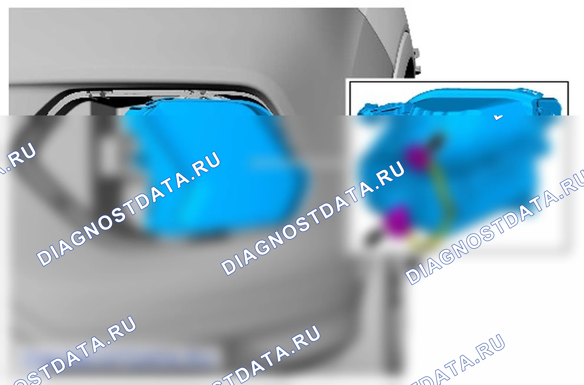Как снять и установить передний противотуманный фонарь. Ford Kuga II