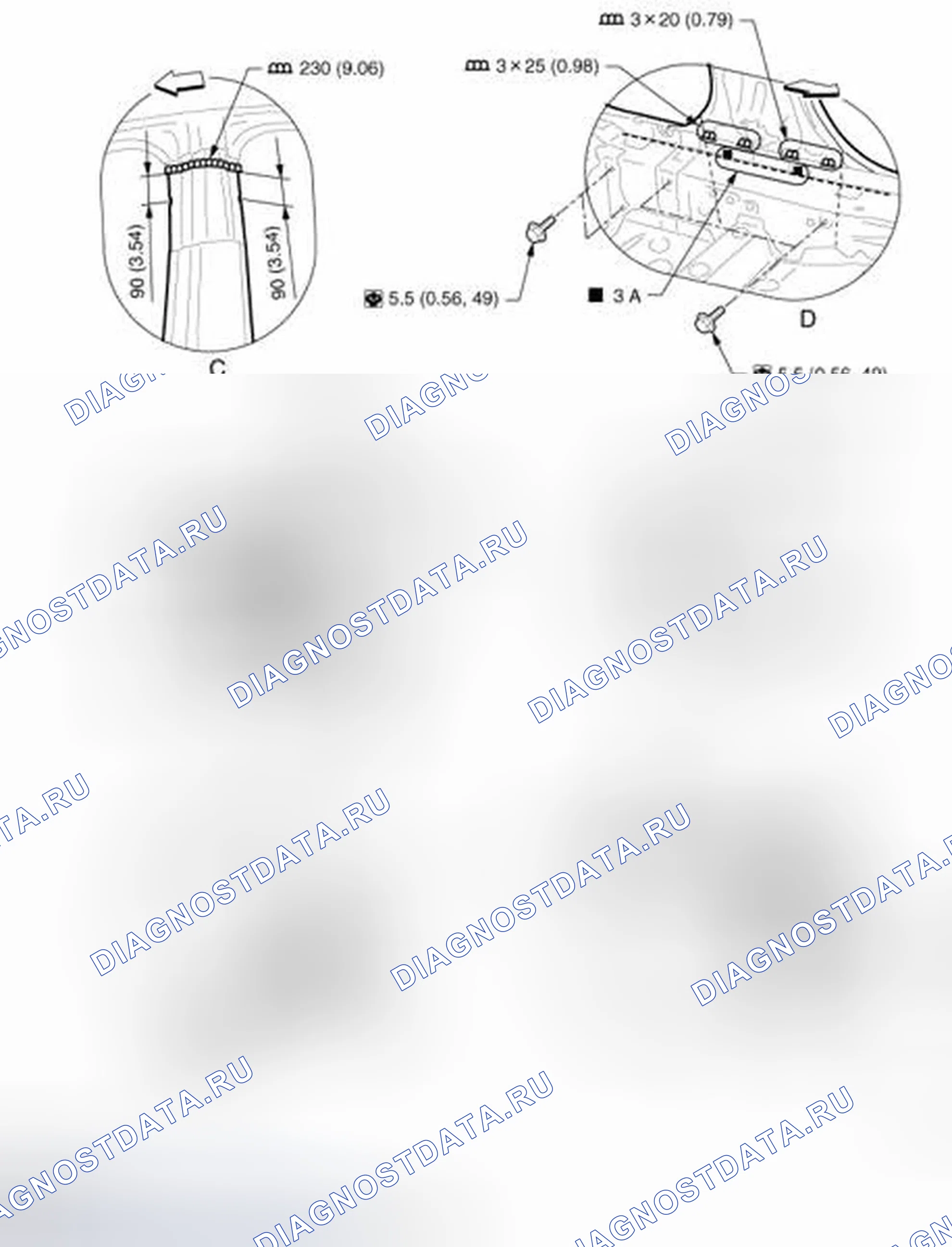 Рис. 203. Infiniti FX35 II рестайлинг