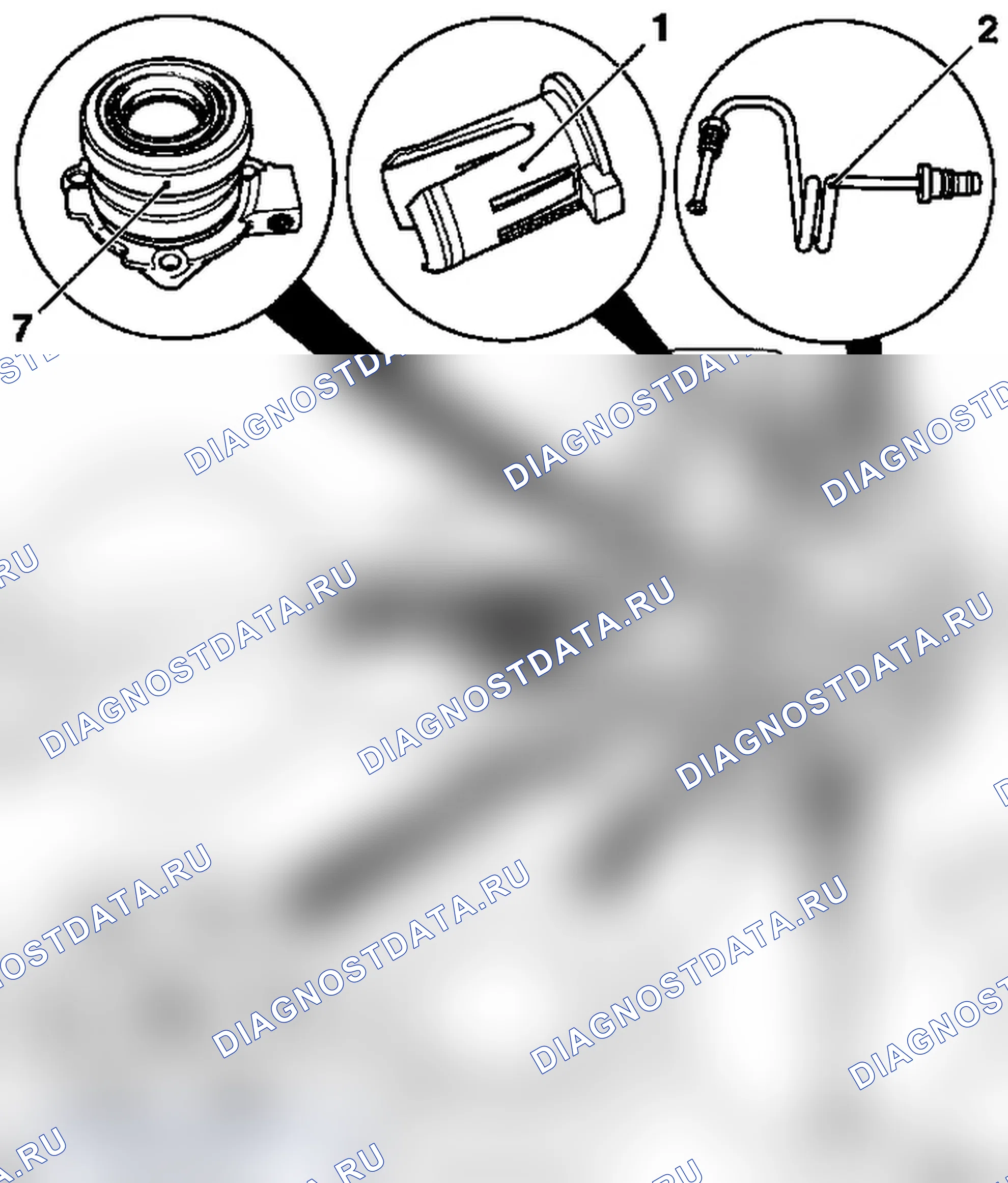 Комплексное уплотнение коробки передач (F23). Opel Corsa C