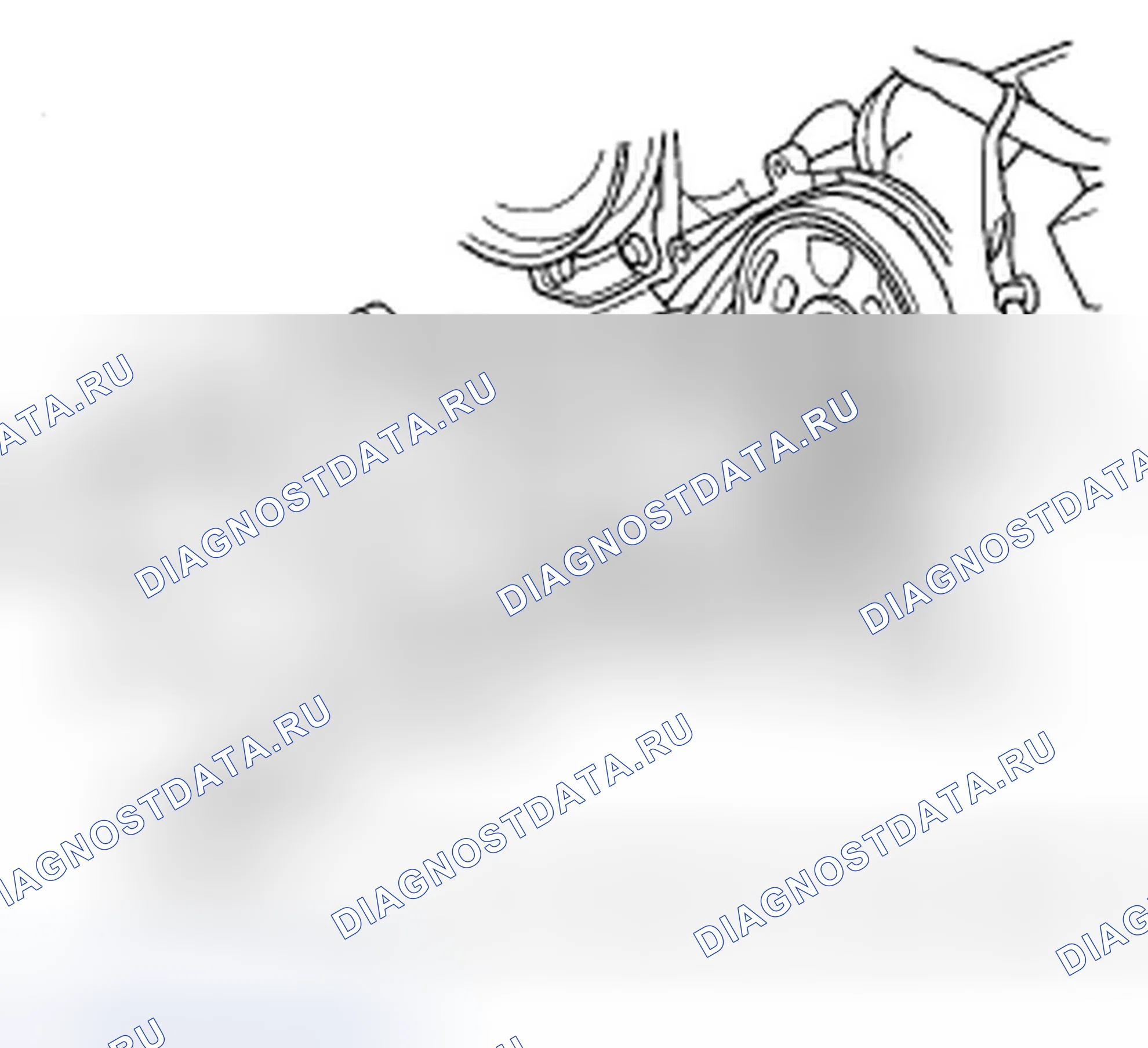 Рис. 61: Проверка ремня ГРМ. Honda Odyssey IV