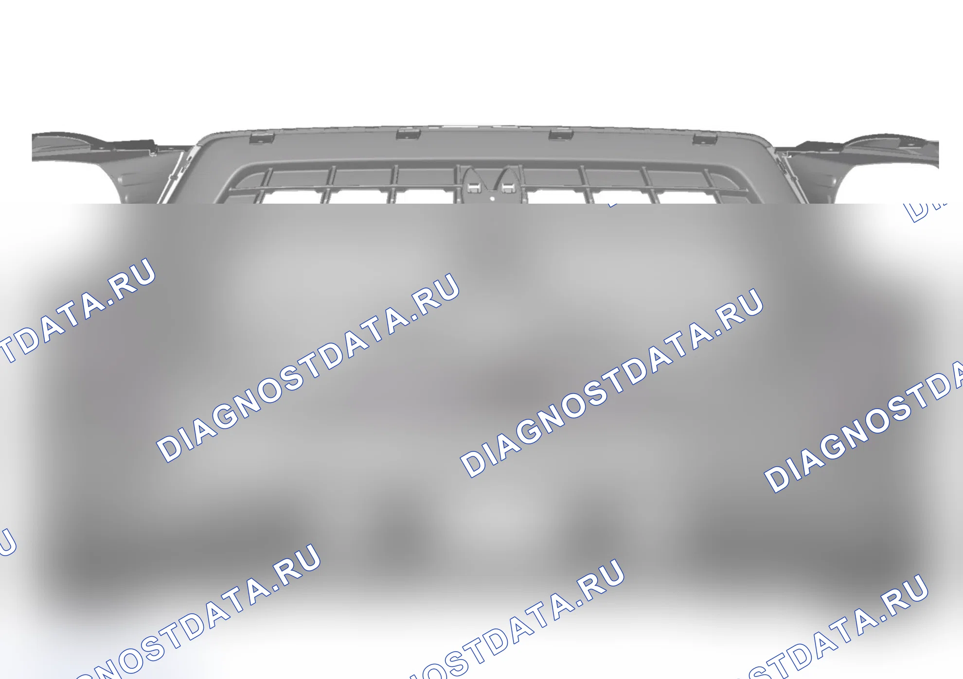 Как снять и установить решётку радиатора — Haval Dargo. Haval Dargo I