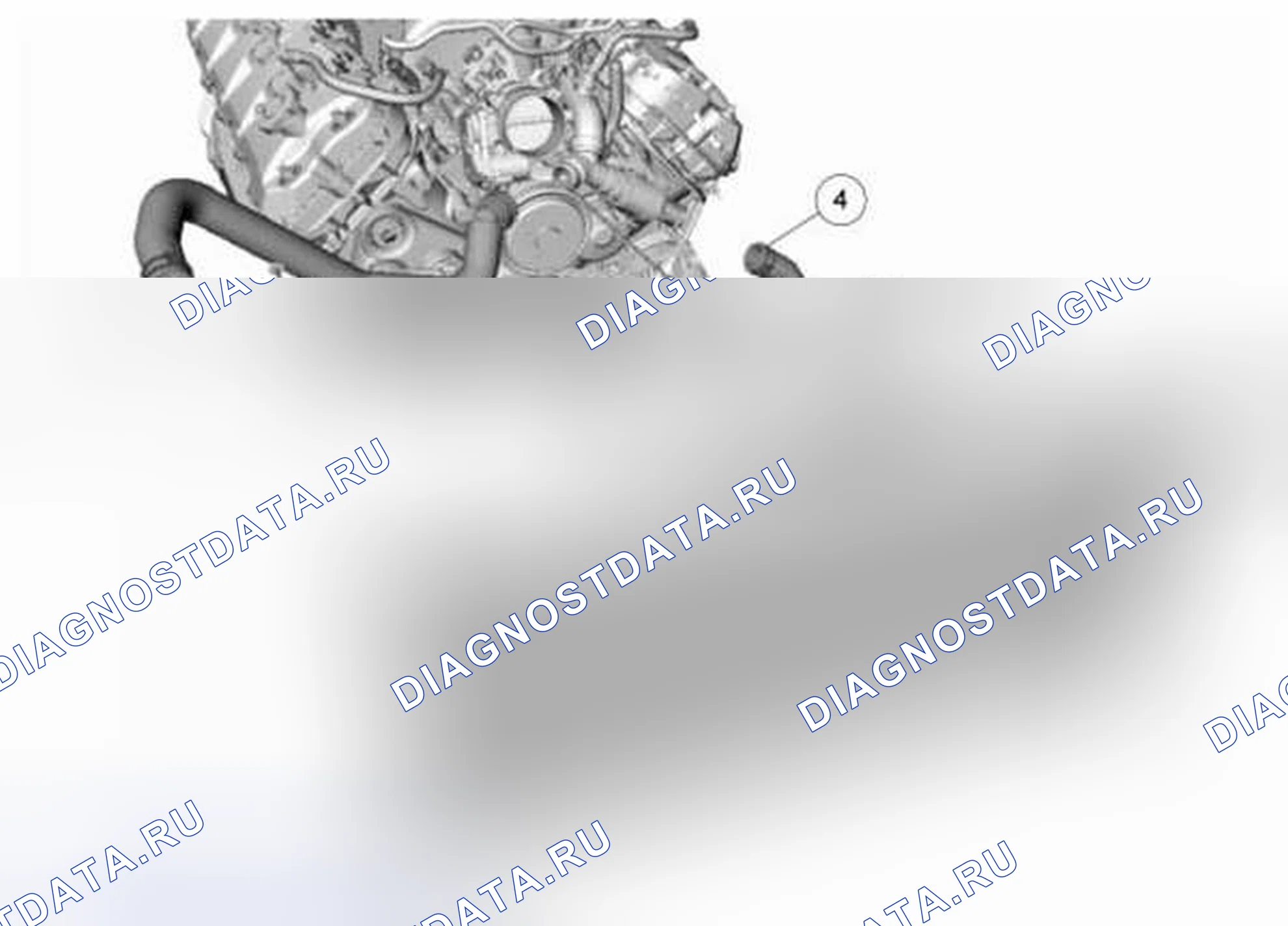 Рис. 137: Двигатель 5.0L. Ford Pickup F250 Super Duty II