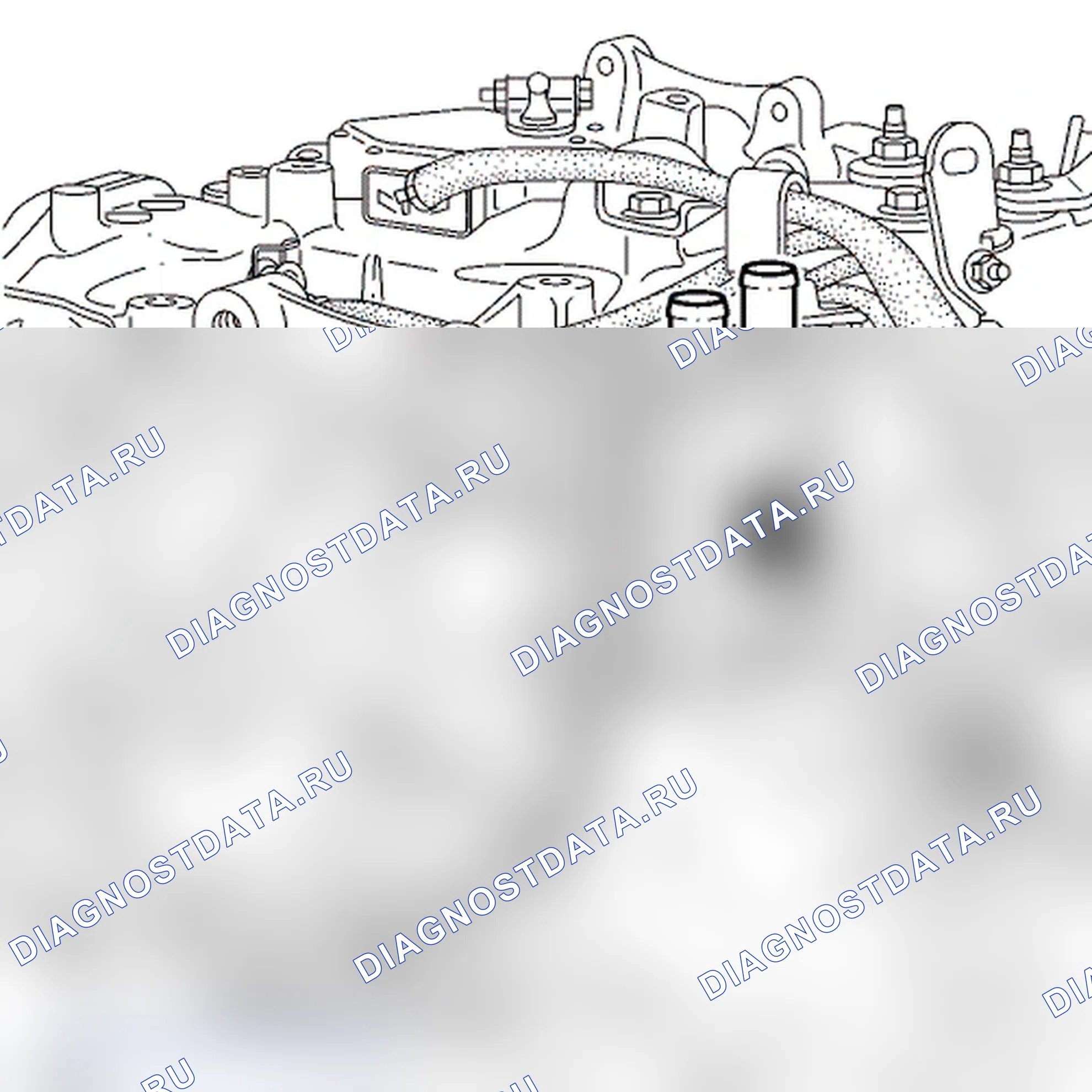 Узел коробка передач: идентификация — вариант 4. Renault Scenic II