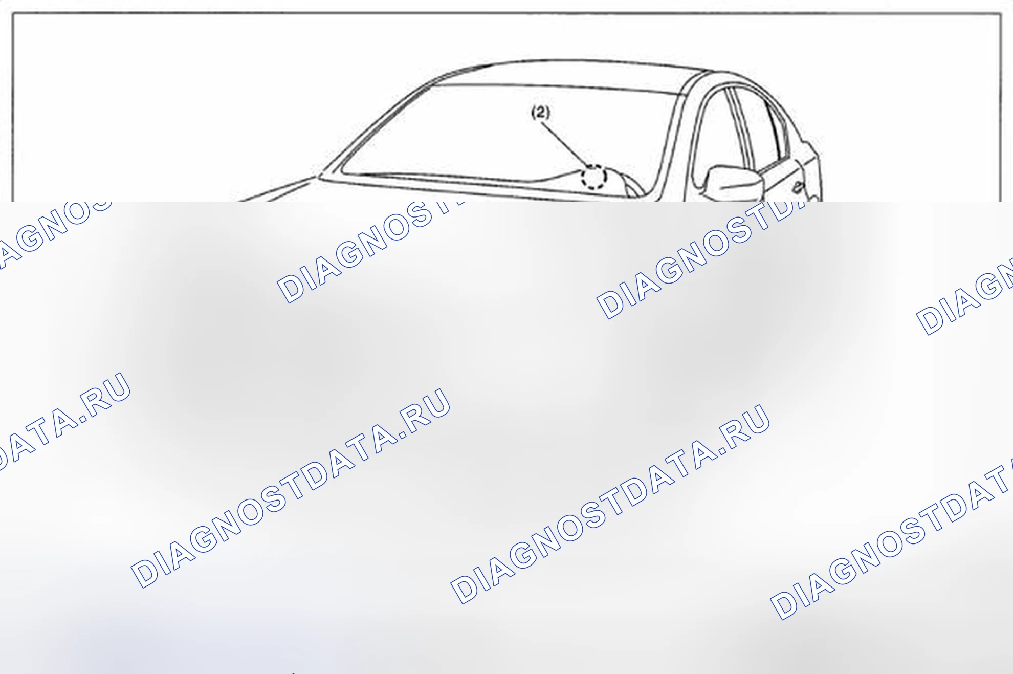 Рис. 7: РАСПОЛОЖЕНИЕ. Subaru Outback BR