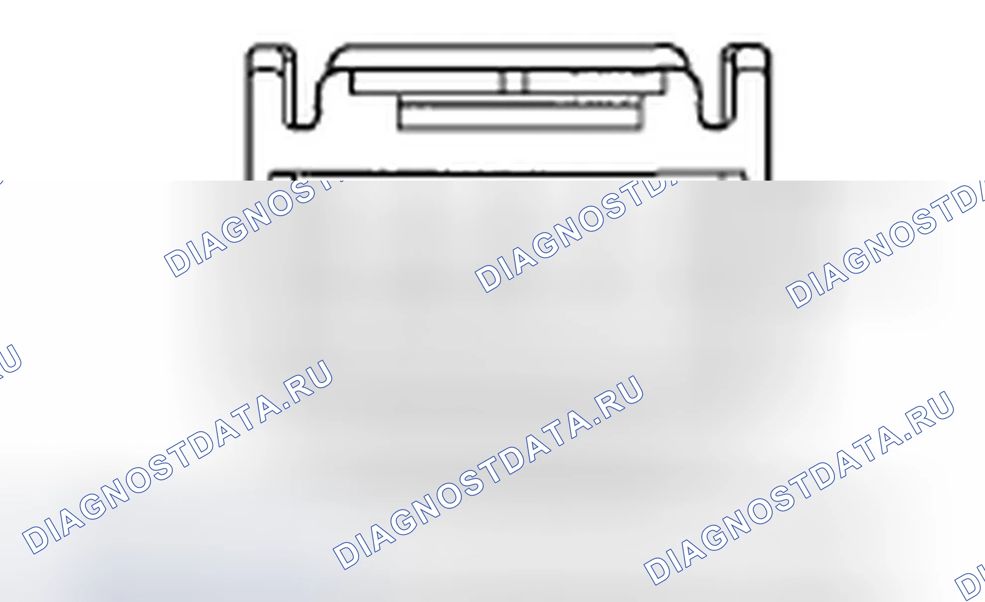 Рис. 511: РАЗЪЕМ B БЛОКА УПРАВЛЕНИЯ USB-АДАПТЕРОМ (5p). Honda Accord VIII