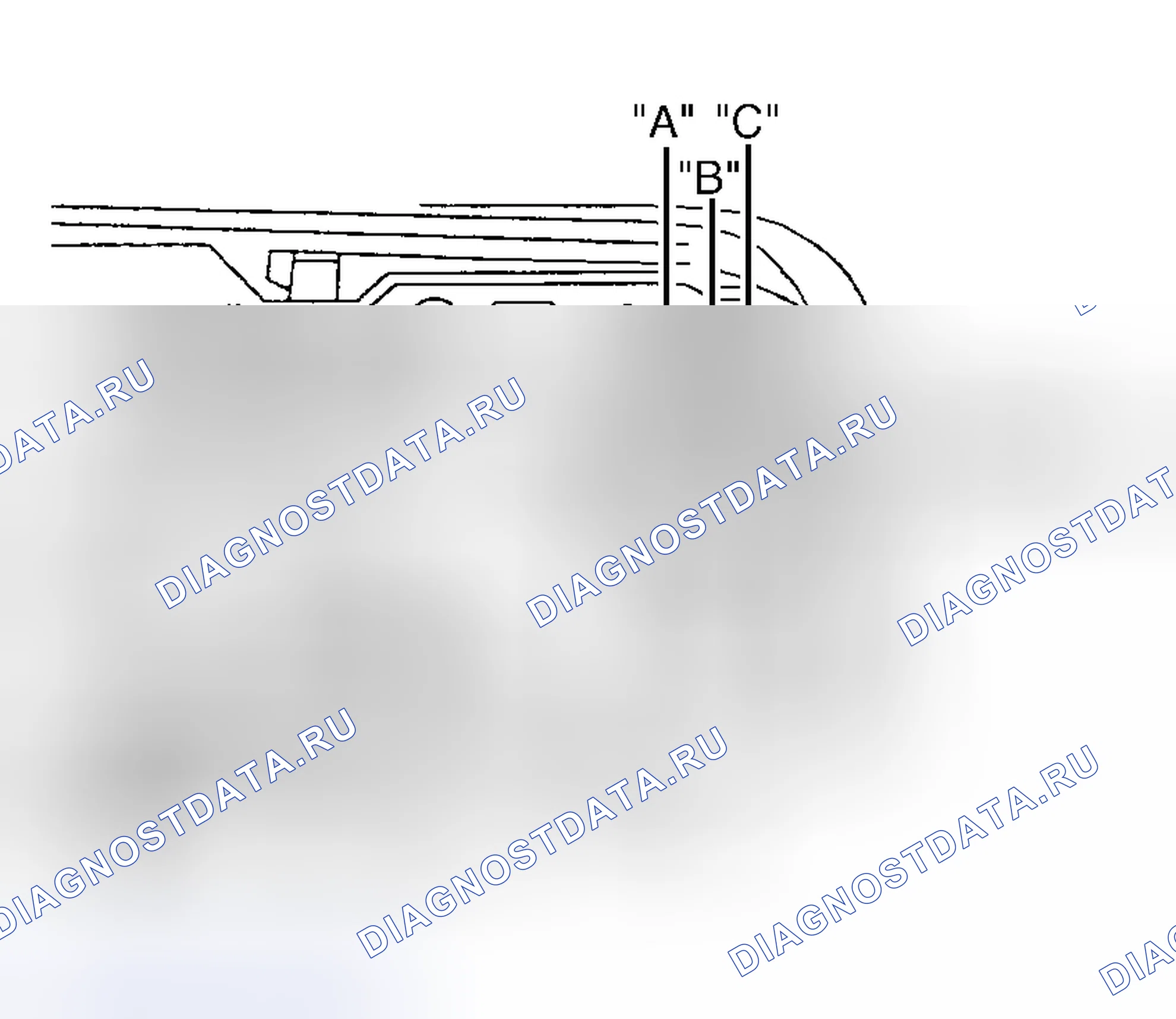 Рис. 3: Испытание регулятора напряжения. Volkswagen Passat B4