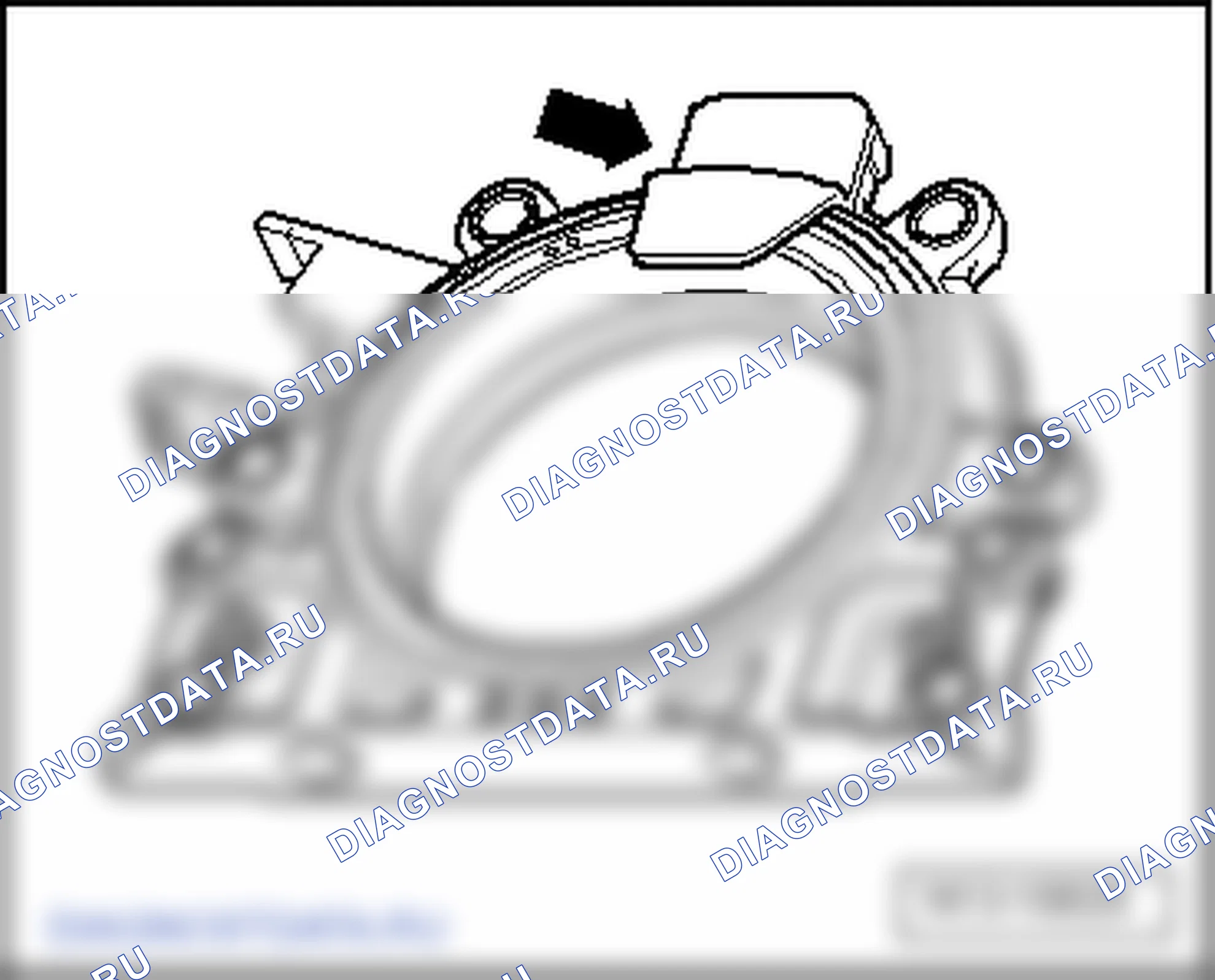 Блок цилиндров, уплотнительные фланцы. Volkswagen Golf Mk5
