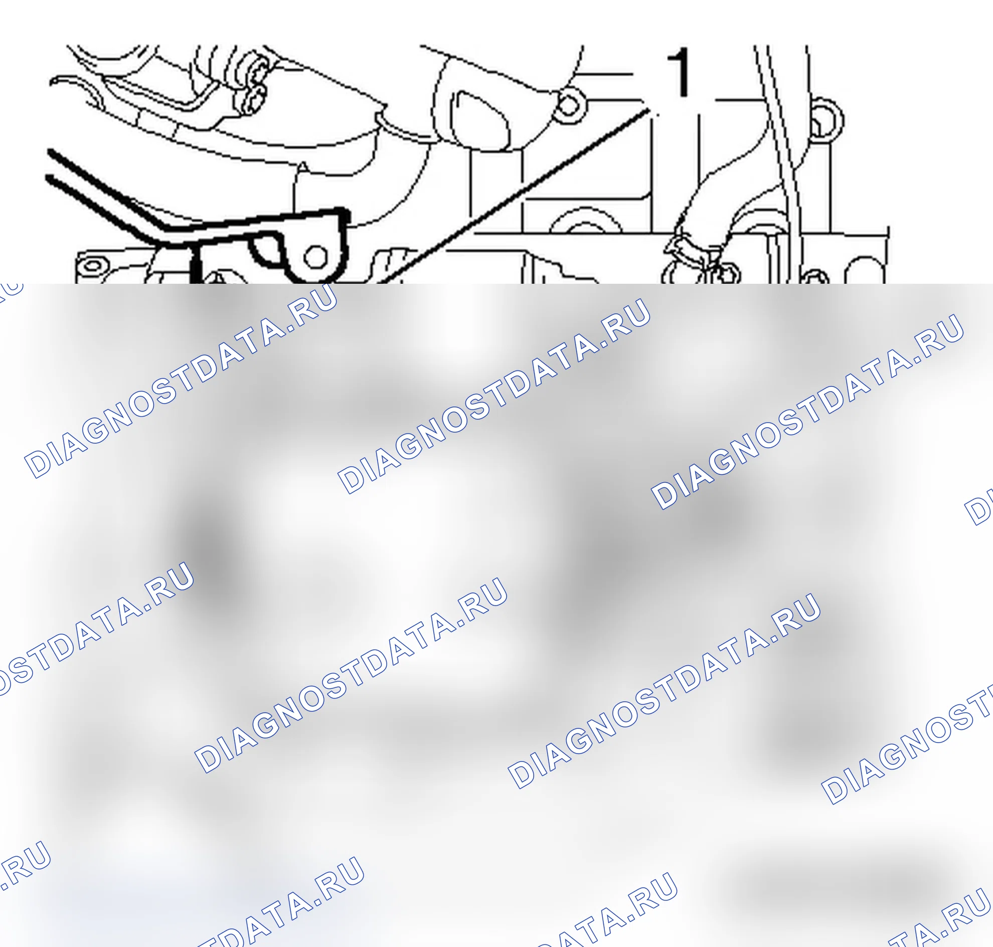Демонтаж и монтаж стартера (M20 - 6 MTA). Opel Astra H