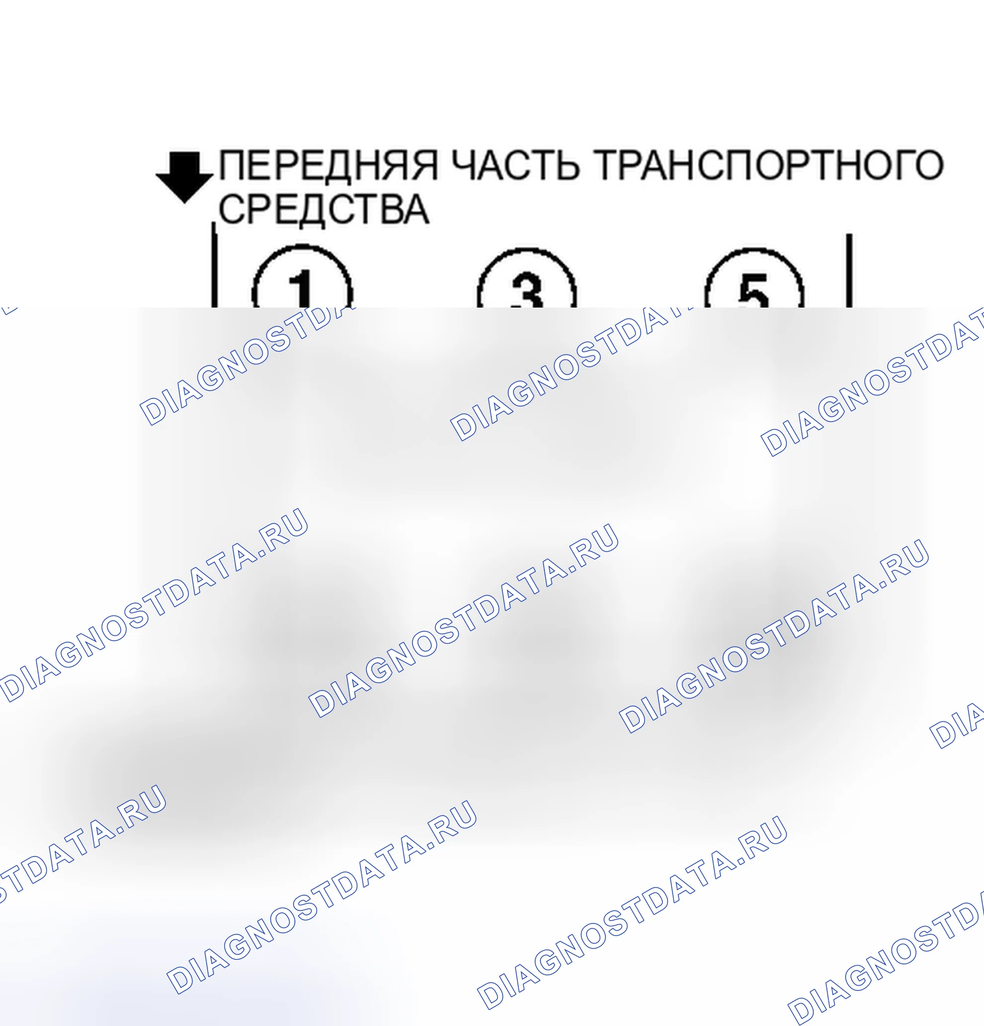 Рис. 1: порядок работы цилиндров. Nissan Maxima A32