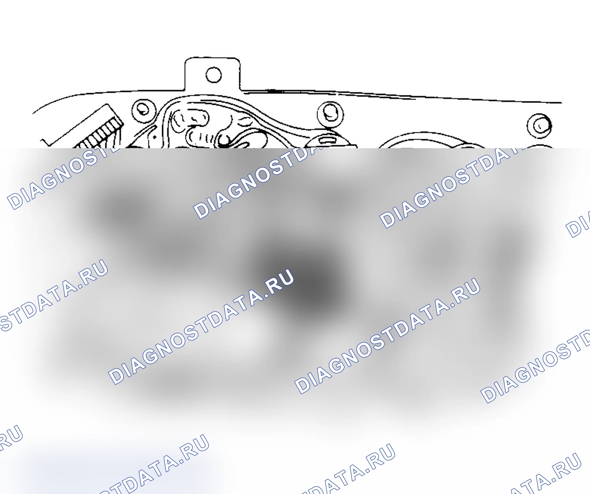 Рис. 2: ПРОВЕРКА СБРОСА ОСВЕЩЕНИЯ ДВИГАТЕЛЯ - ПРОЦЕДУРА 2. Mazda 626 GC