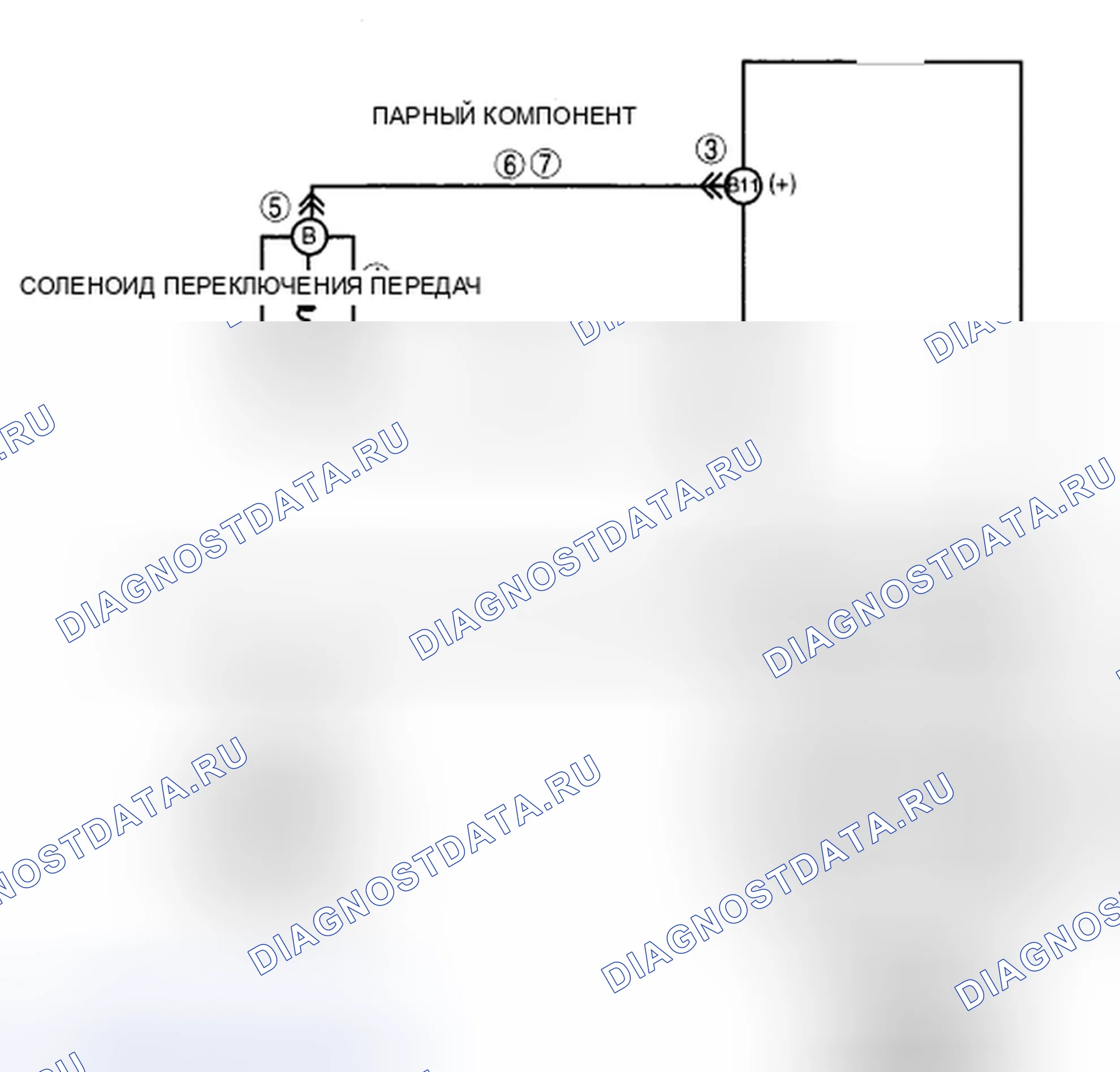 Рис. 310: расшифровка кода ошибки P0979 [хтагх1, хтегх2] AW6A-EL AW6AX-EL. Mazda CX-7 I