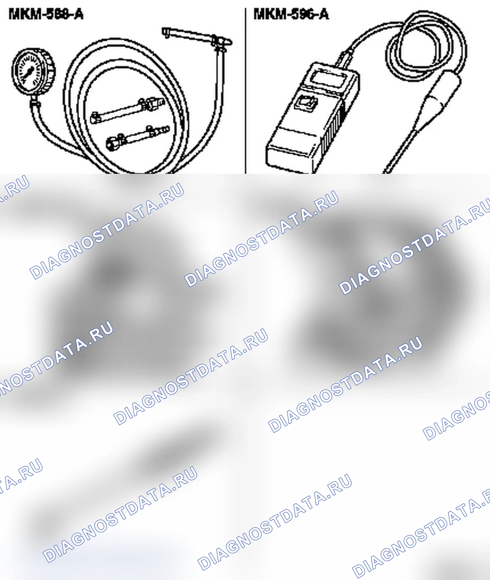 Специальные инструменты. Opel Astra G