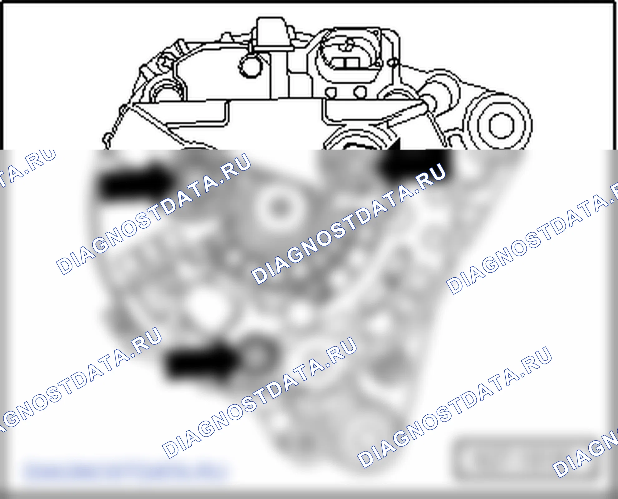 Генератор. Volkswagen Golf Mk5