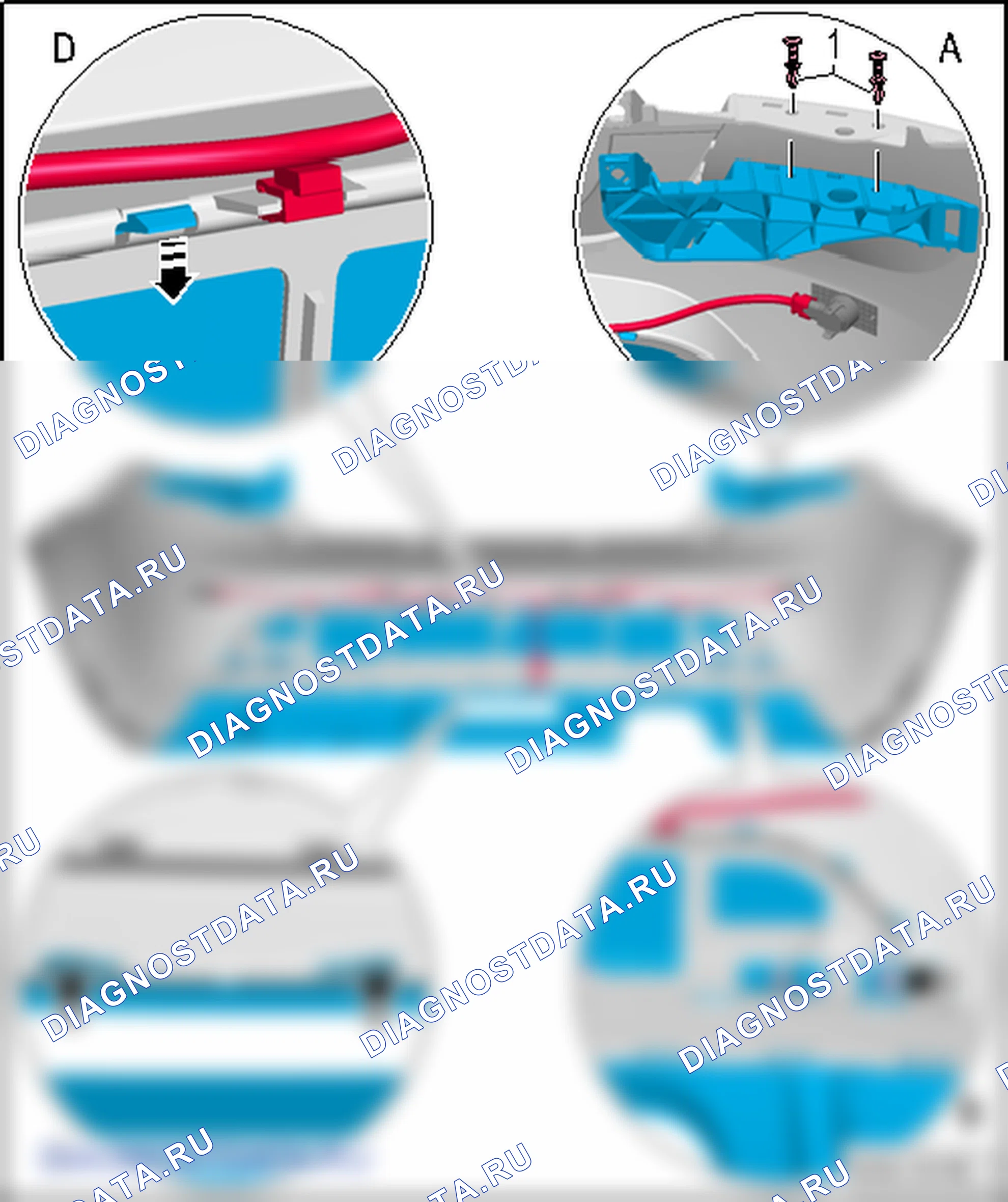Крышка заднего бампера. SEAT Ibiza IV