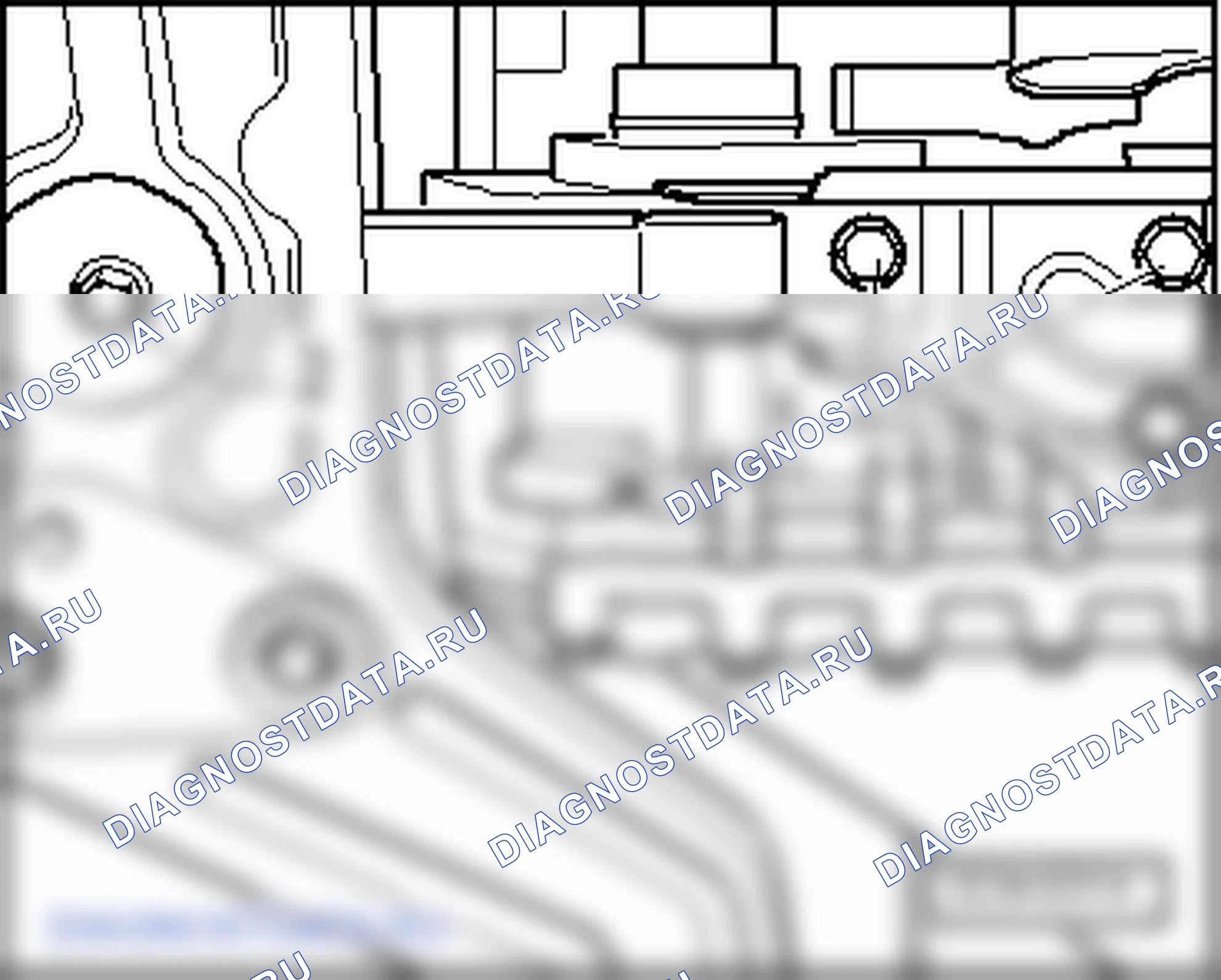 Система выпуска отработавших газов (4-цил. дизельный двигатель (2,0 л 4V, TDI Common Rail)). SEAT Ibiza IV
