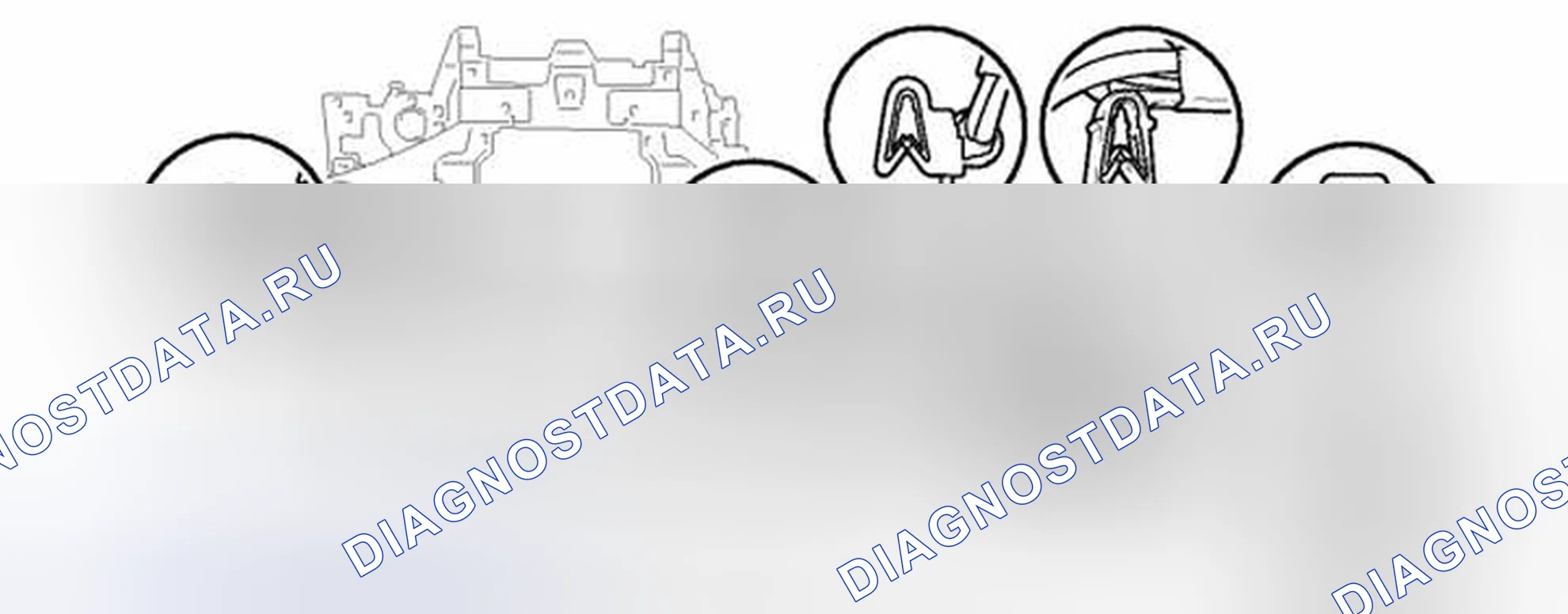 Рис. 45: ДЕМОНТАЖ. Toyota Highlander II рестайлинг