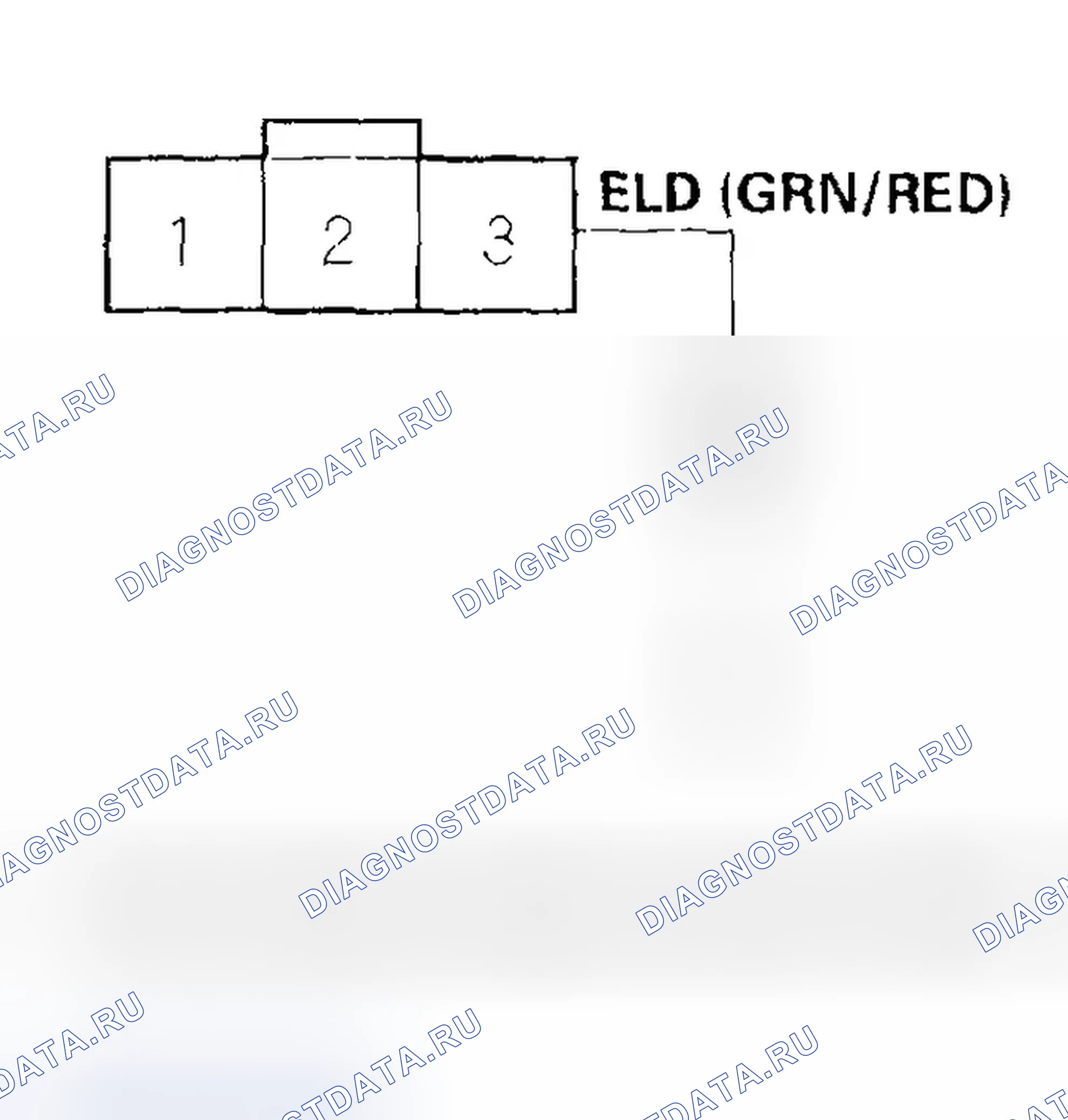 Рис. 348: расшифровка кода ошибки P1297: Низкое напряжение цепи ELD. Honda Civic VII рестайлинг