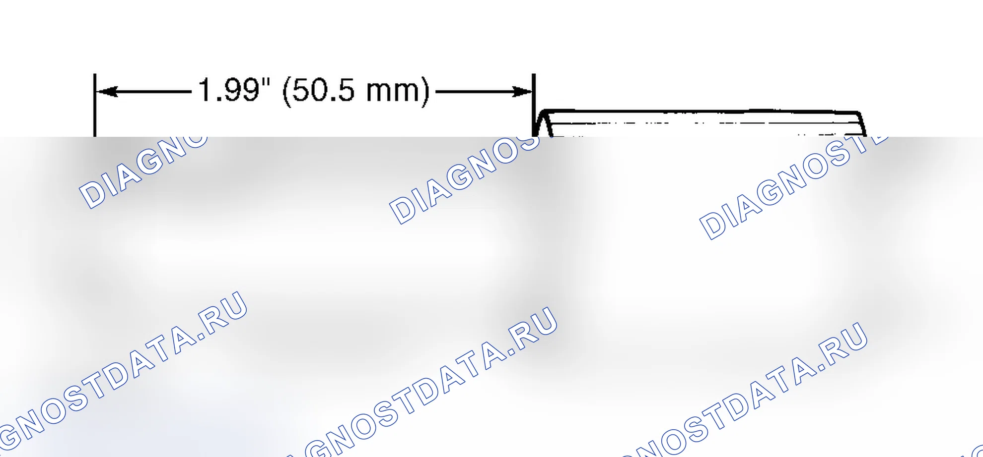 Рис. 22: Расстояние кольца подшипника от конца вала (740 940 960). Volvo 960 I