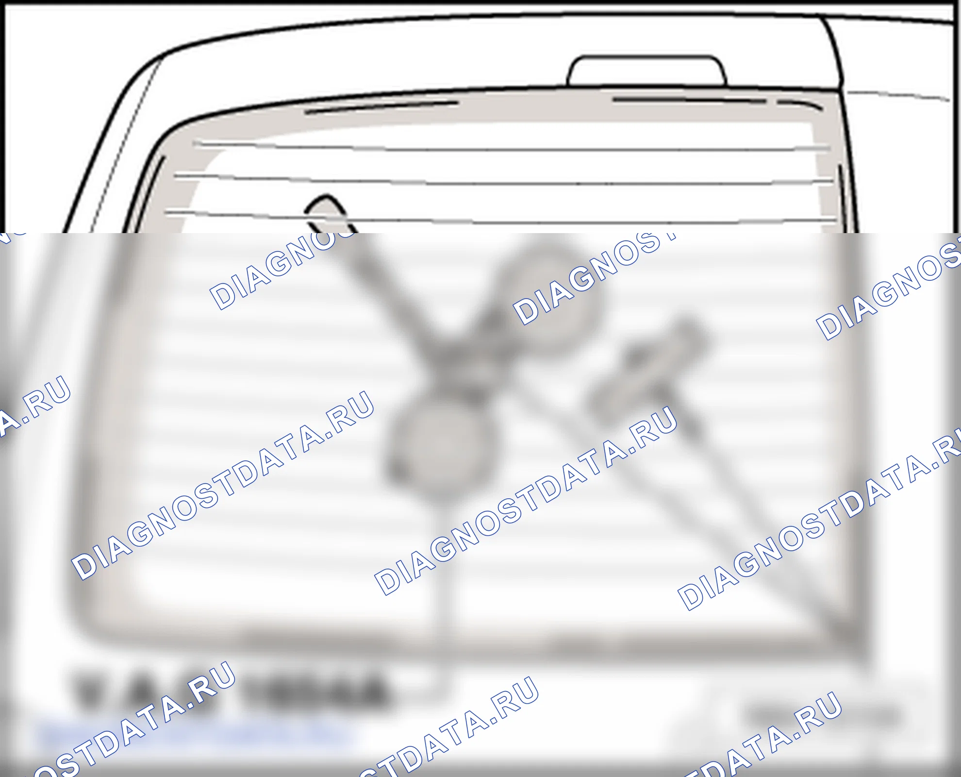 Вклеенные стёкла. Volkswagen Transporter T5